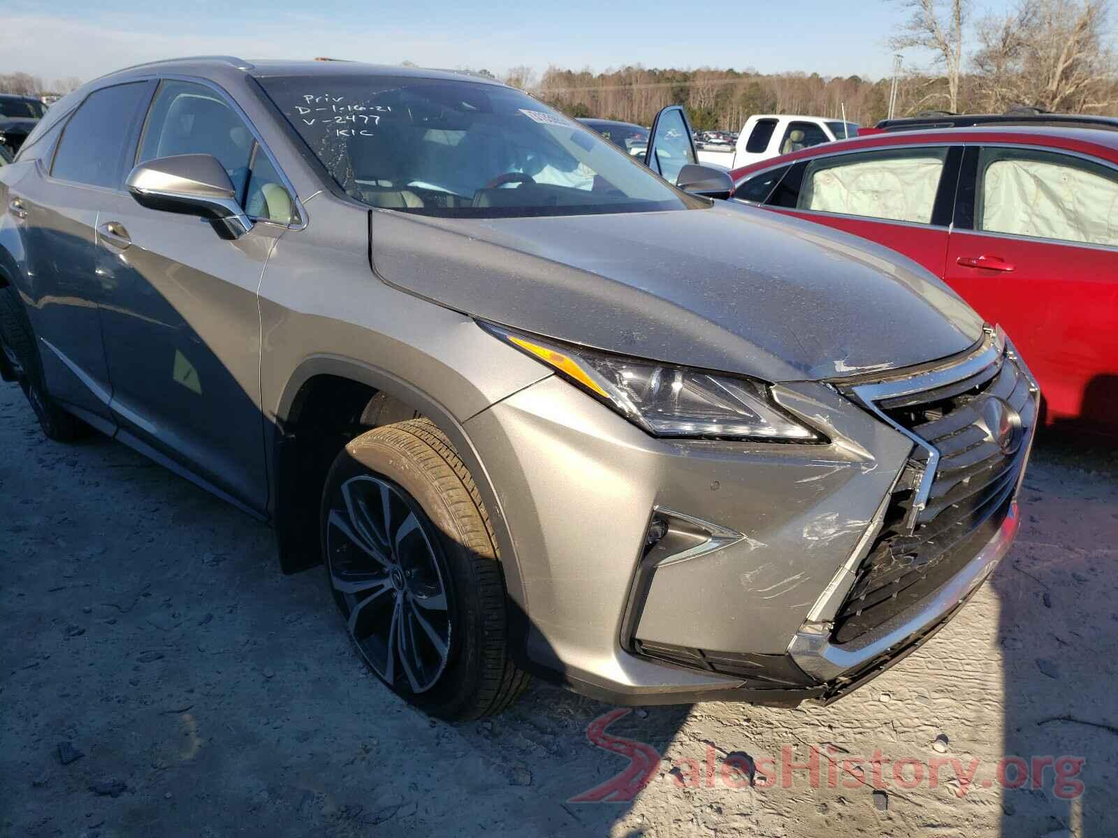 2T2ZZMCA6KC142477 2019 LEXUS RX350