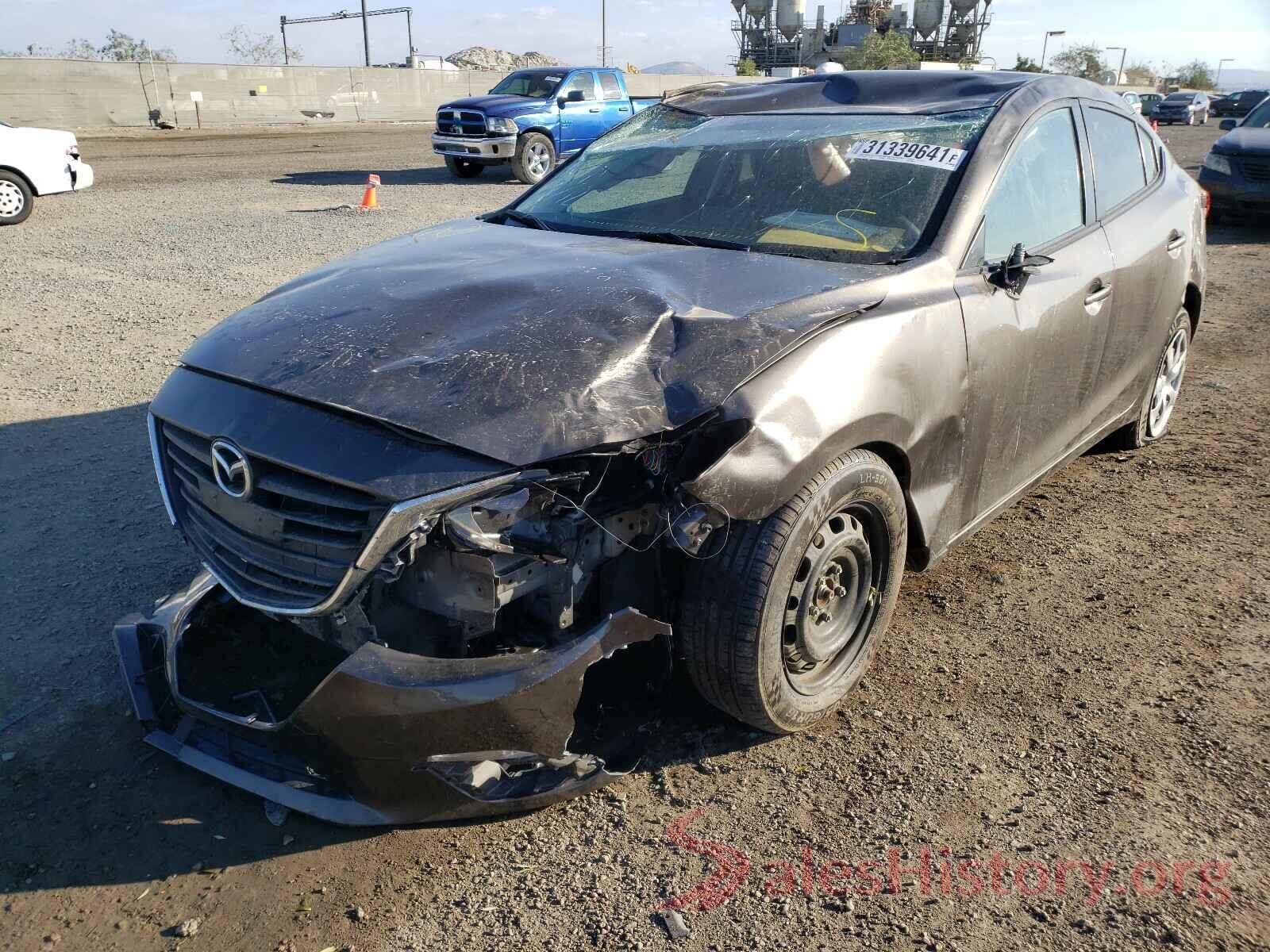 JM1BM1T78G1343378 2016 MAZDA 3