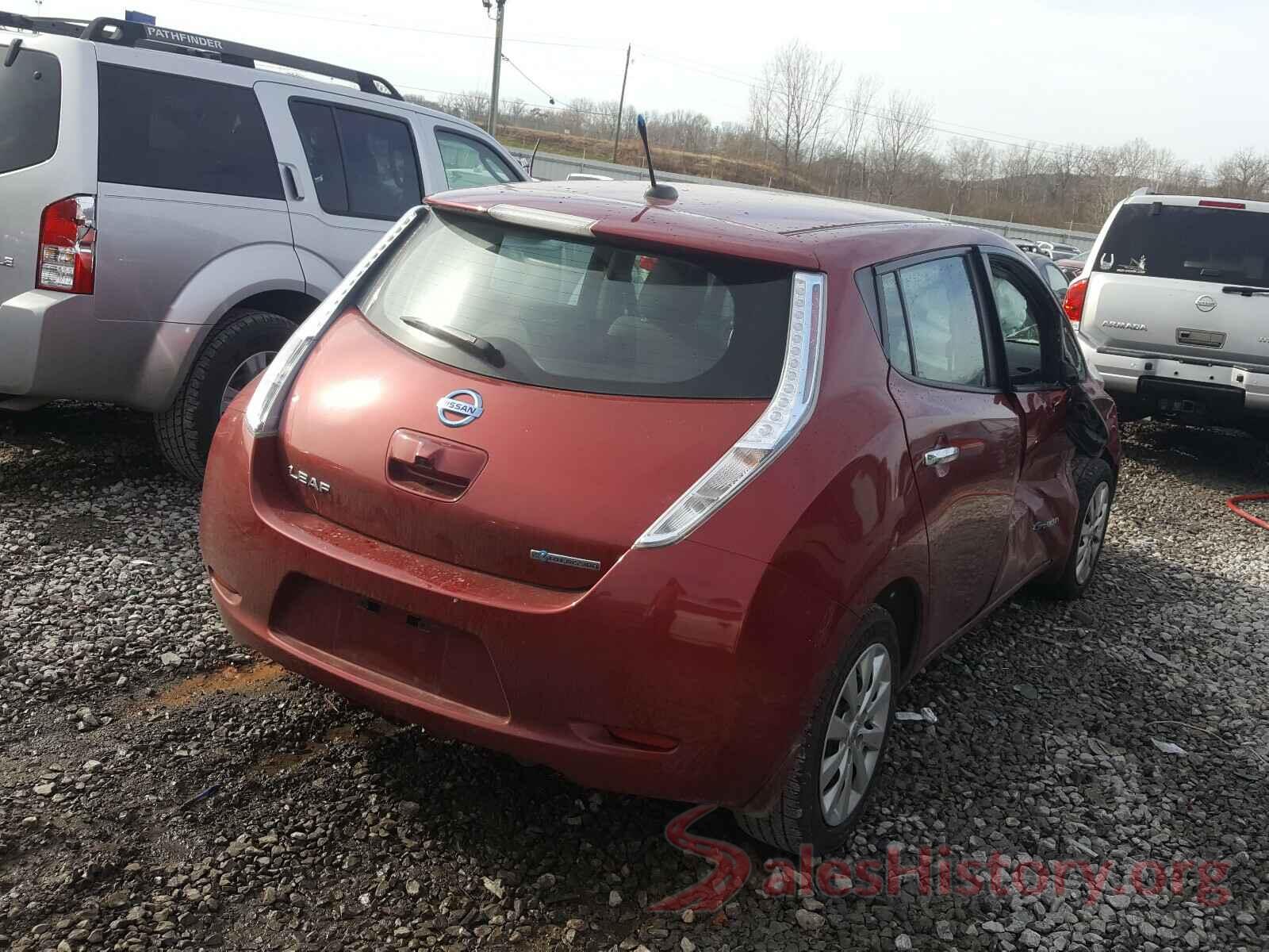 1N4AZ0CP4EC334966 2014 NISSAN LEAF