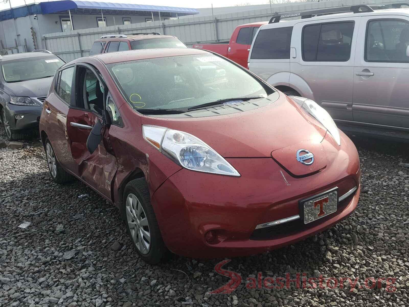 1N4AZ0CP4EC334966 2014 NISSAN LEAF