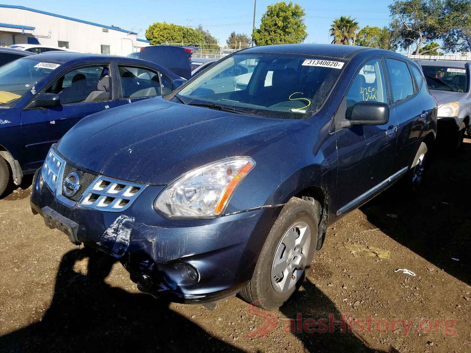 3N1AB7AP9KY272173 2013 NISSAN ROGUE