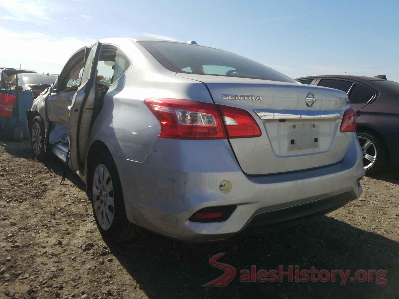 3N1AB7AP4HY321109 2017 NISSAN SENTRA