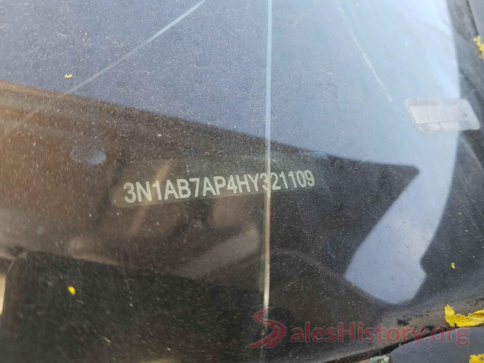 3N1AB7AP4HY321109 2017 NISSAN SENTRA