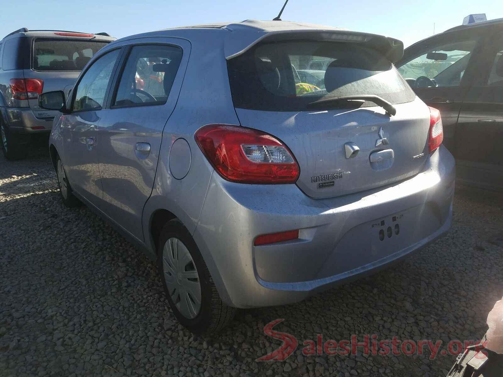 ML32A3HJ9KH010604 2019 MITSUBISHI MIRAGE