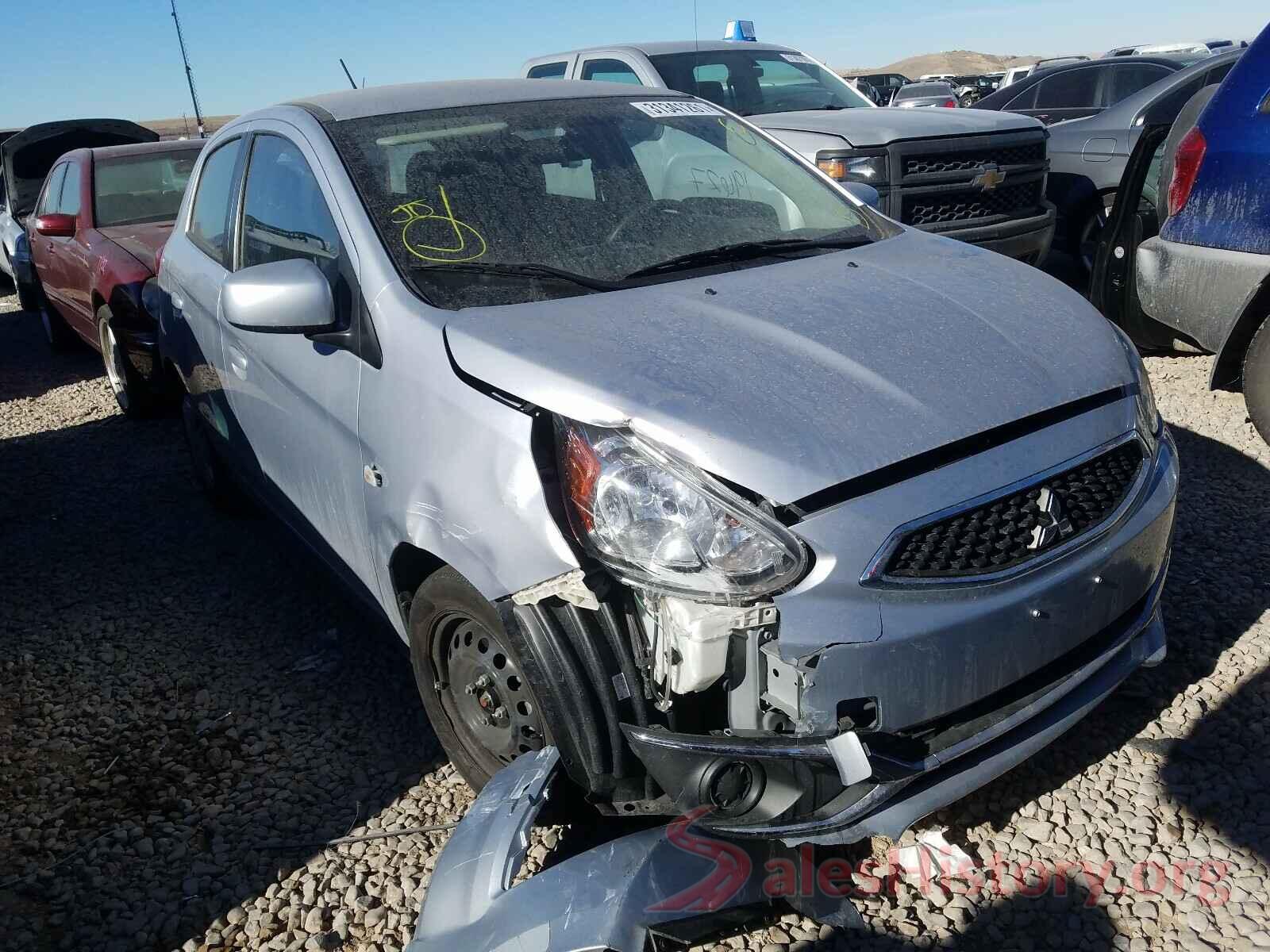 ML32A3HJ9KH010604 2019 MITSUBISHI MIRAGE