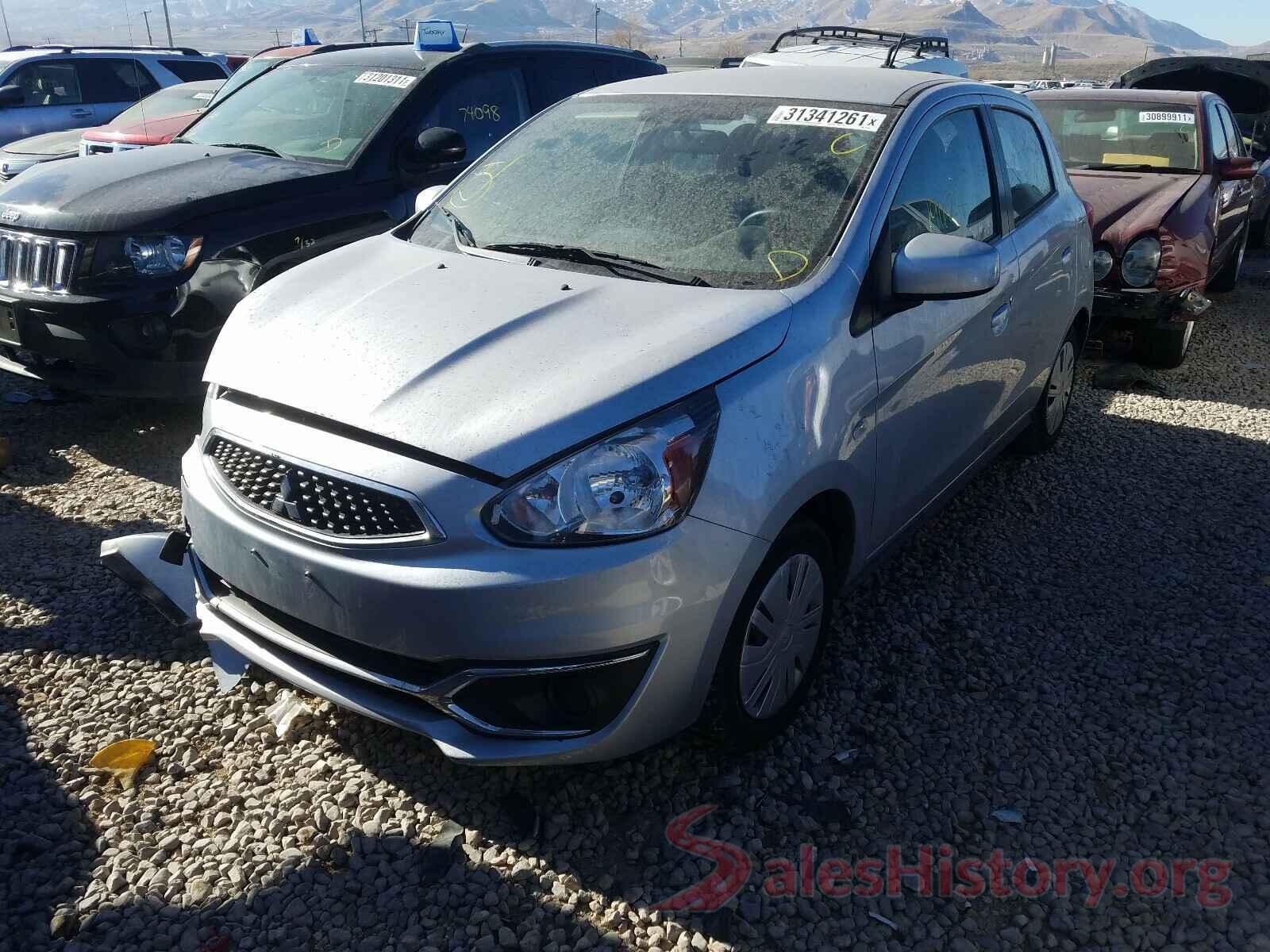 ML32A3HJ9KH010604 2019 MITSUBISHI MIRAGE