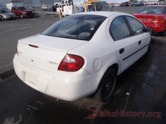 3N1CN8EV2ML820819 2005 DODGE NEON