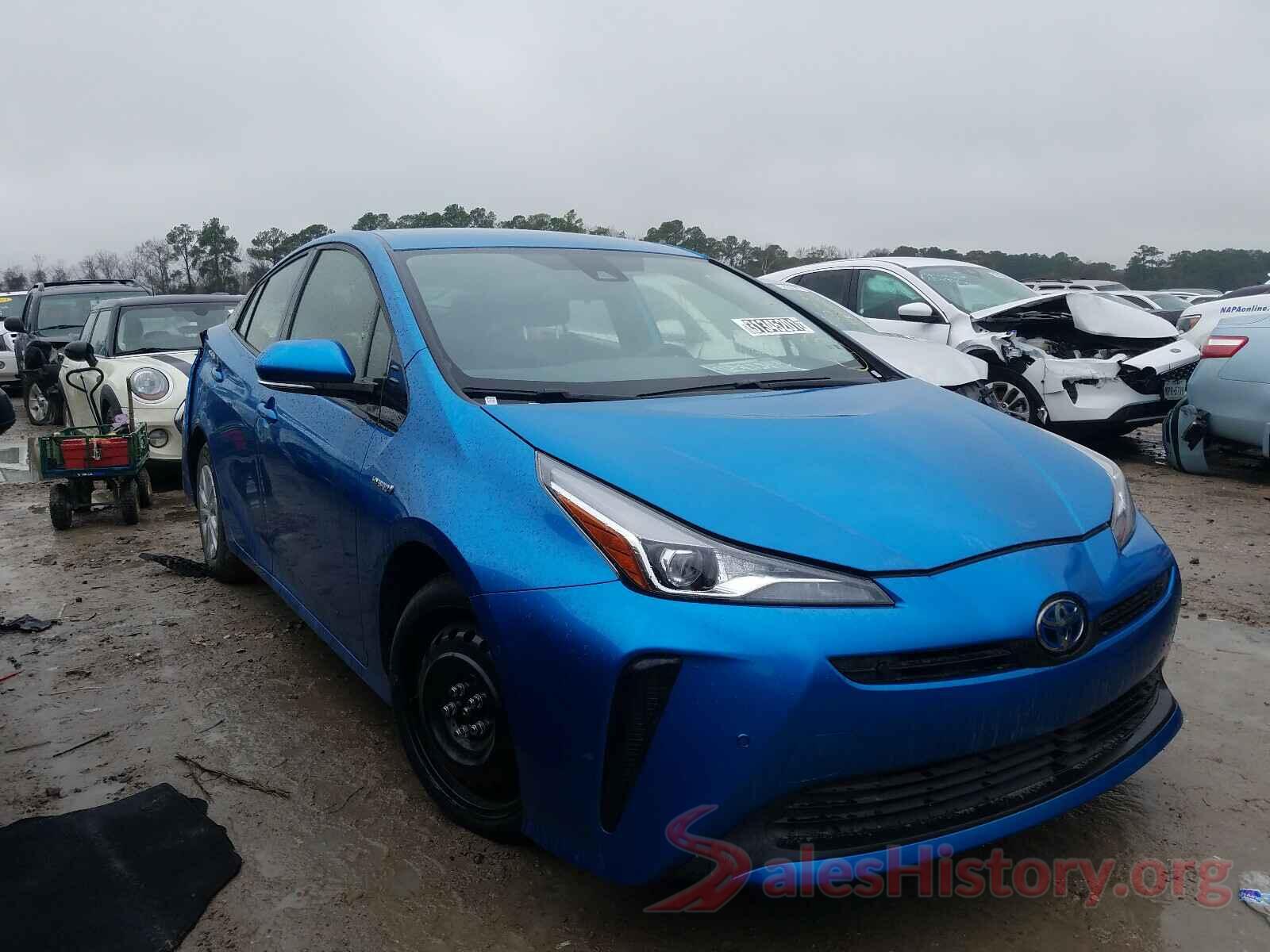 JTDKARFU1L3110384 2020 TOYOTA PRIUS