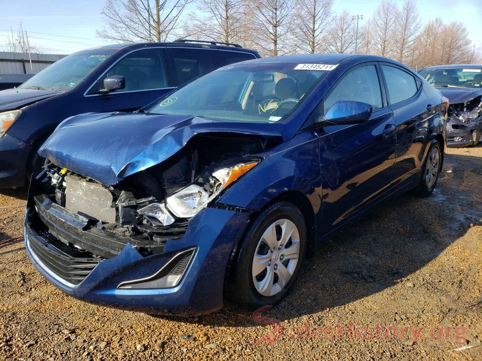 5NPDH4AE5GH788752 2016 HYUNDAI ELANTRA