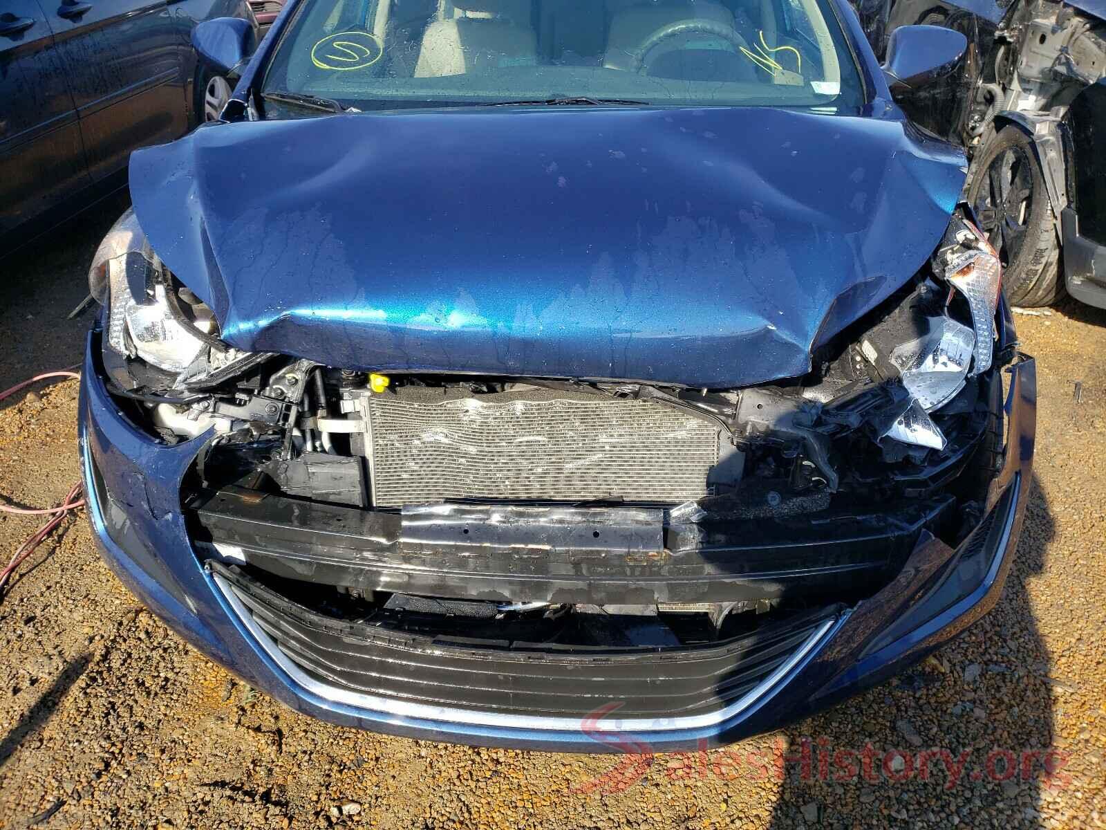 5NPDH4AE5GH788752 2016 HYUNDAI ELANTRA