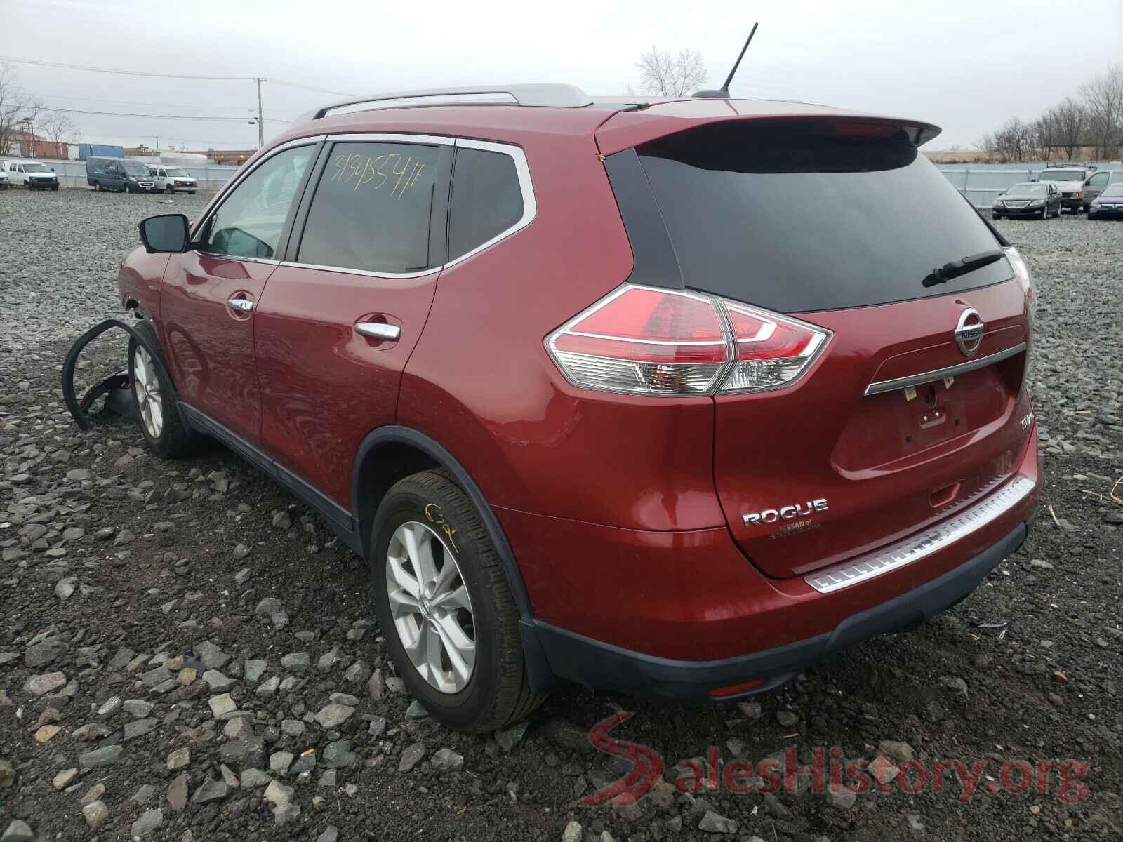 5N1AT2MVXGC829644 2016 NISSAN ROGUE