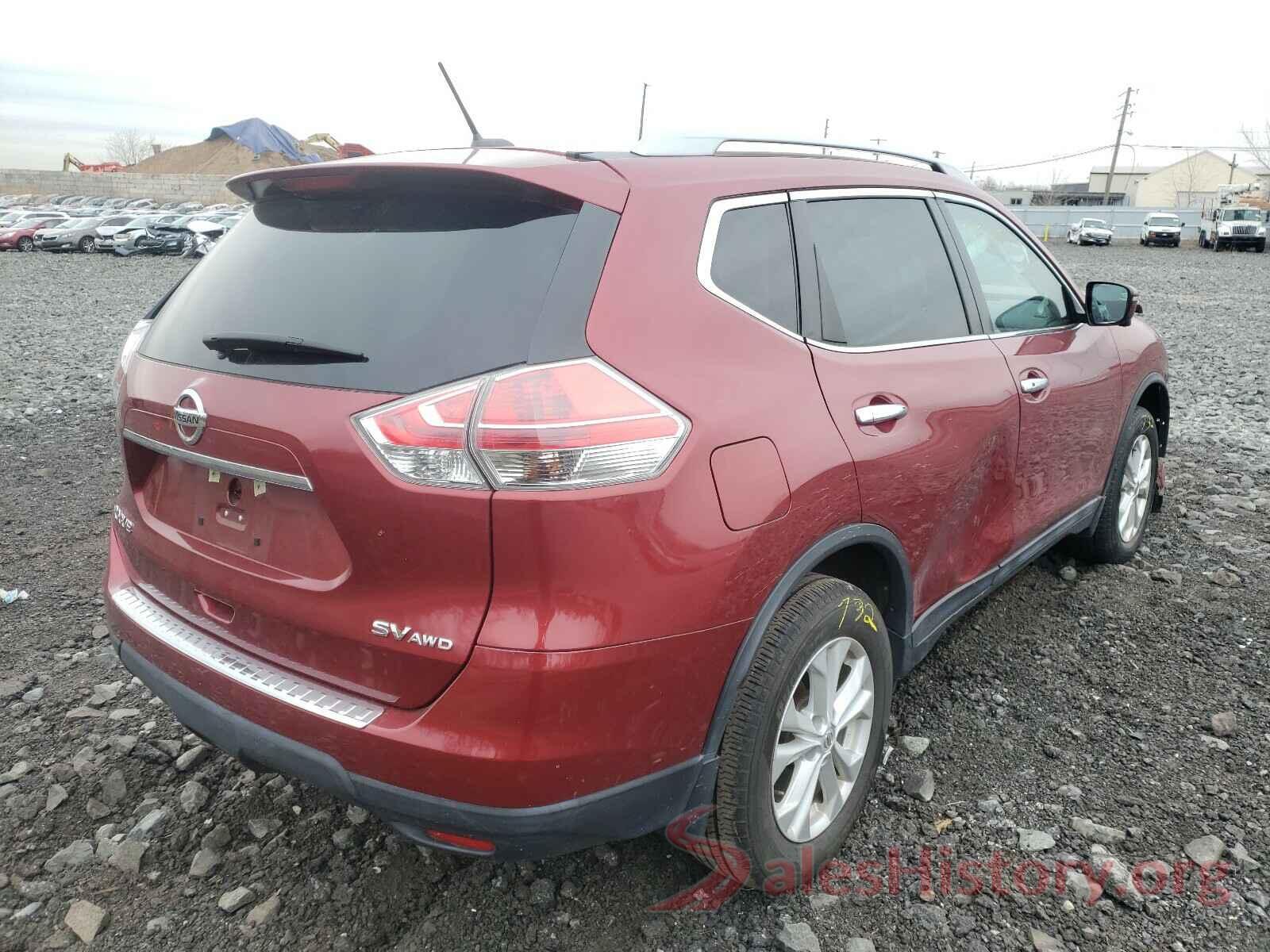 5N1AT2MVXGC829644 2016 NISSAN ROGUE