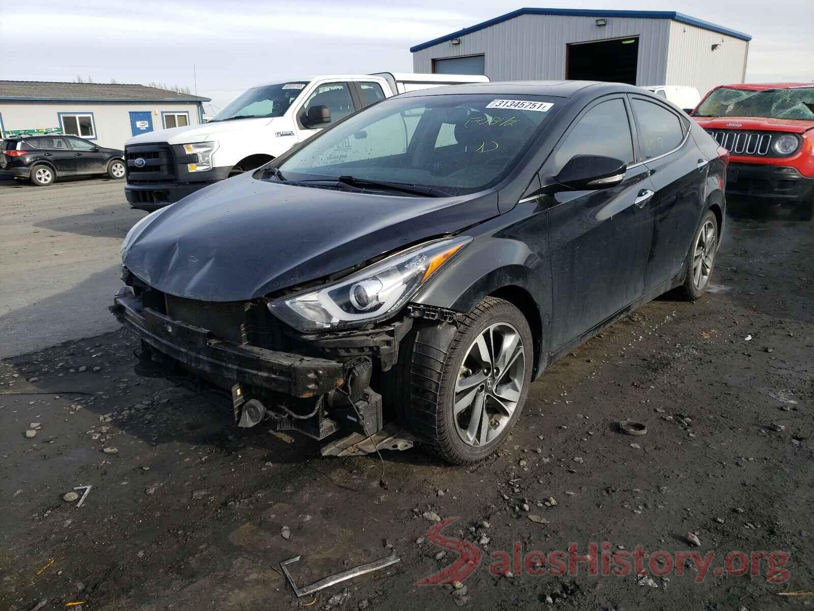 KMHDH4AE0GU601807 2016 HYUNDAI ELANTRA