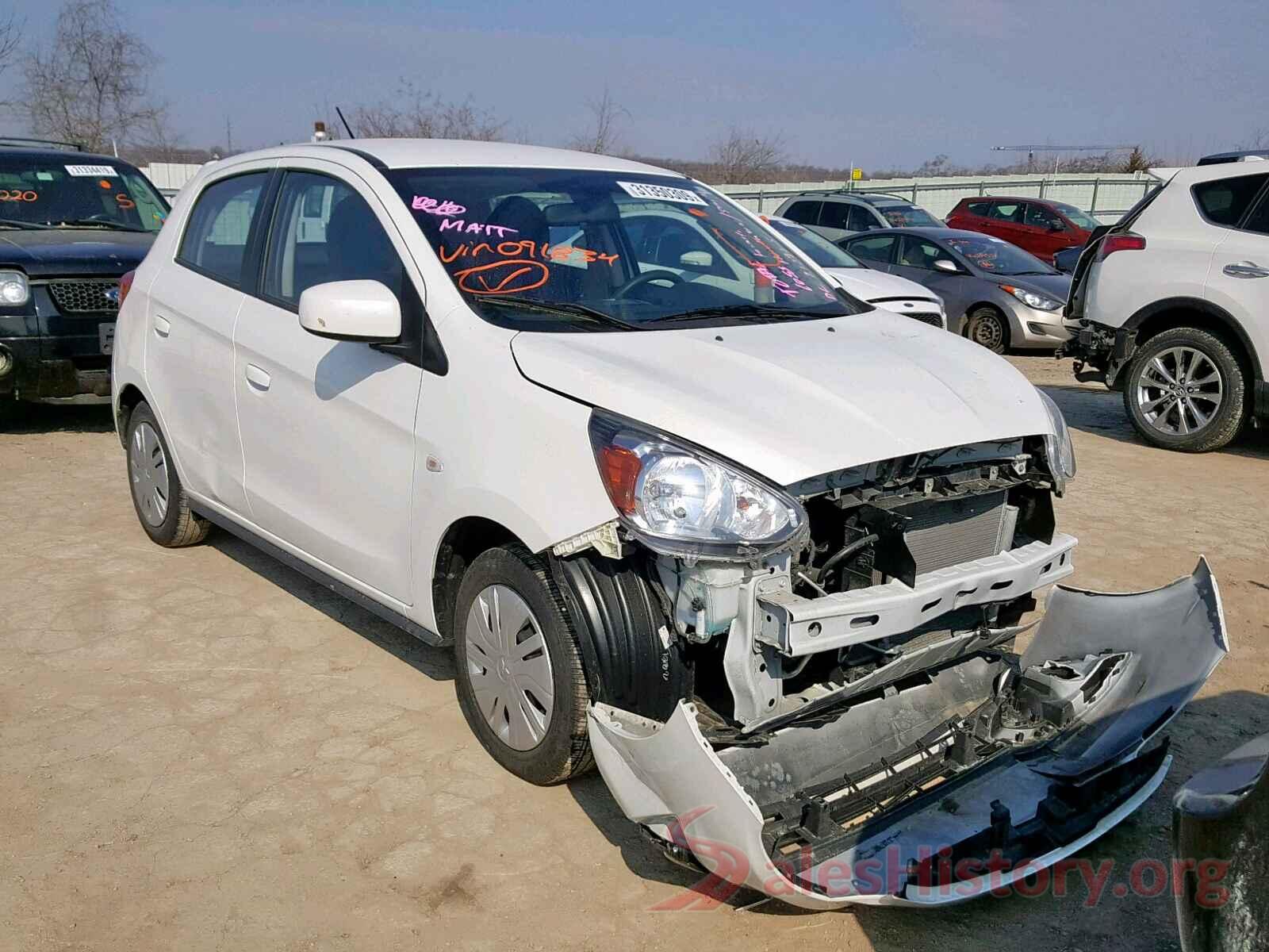 2T1BURHE9KC242540 2017 MITSUBISHI MIRAGE