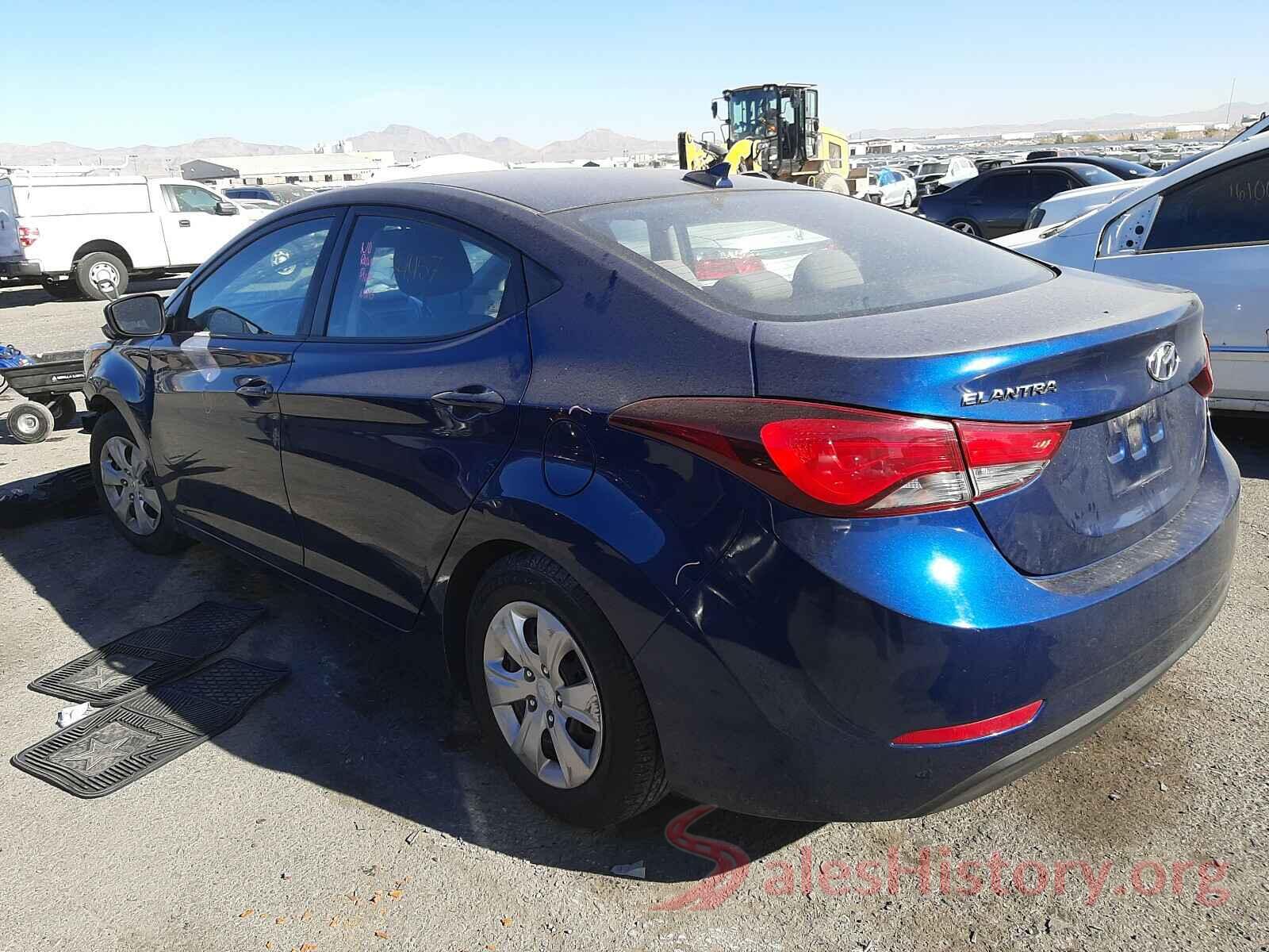 5NPDH4AE7GH708867 2016 HYUNDAI ELANTRA