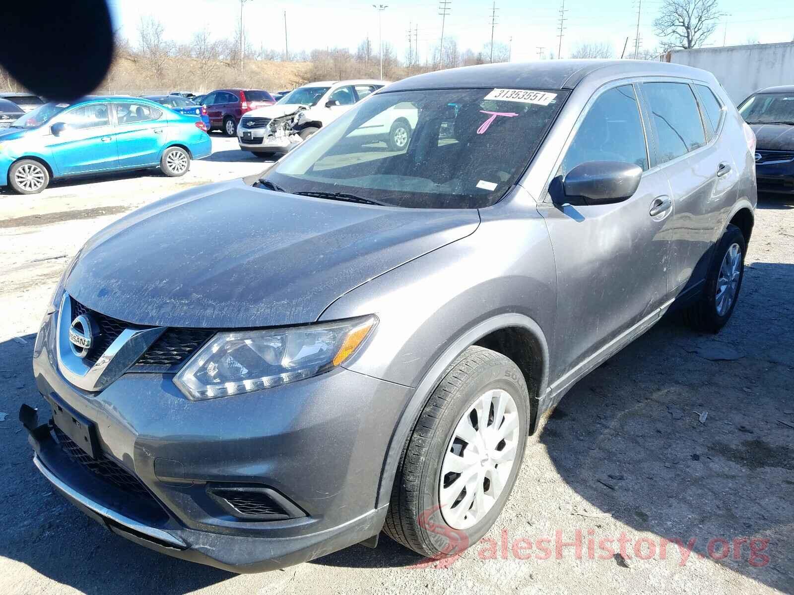 KNMAT2MV6GP661286 2016 NISSAN ROGUE