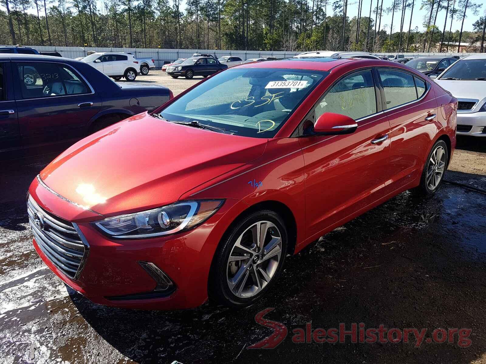 5NPD84LF7HH059465 2017 HYUNDAI ELANTRA