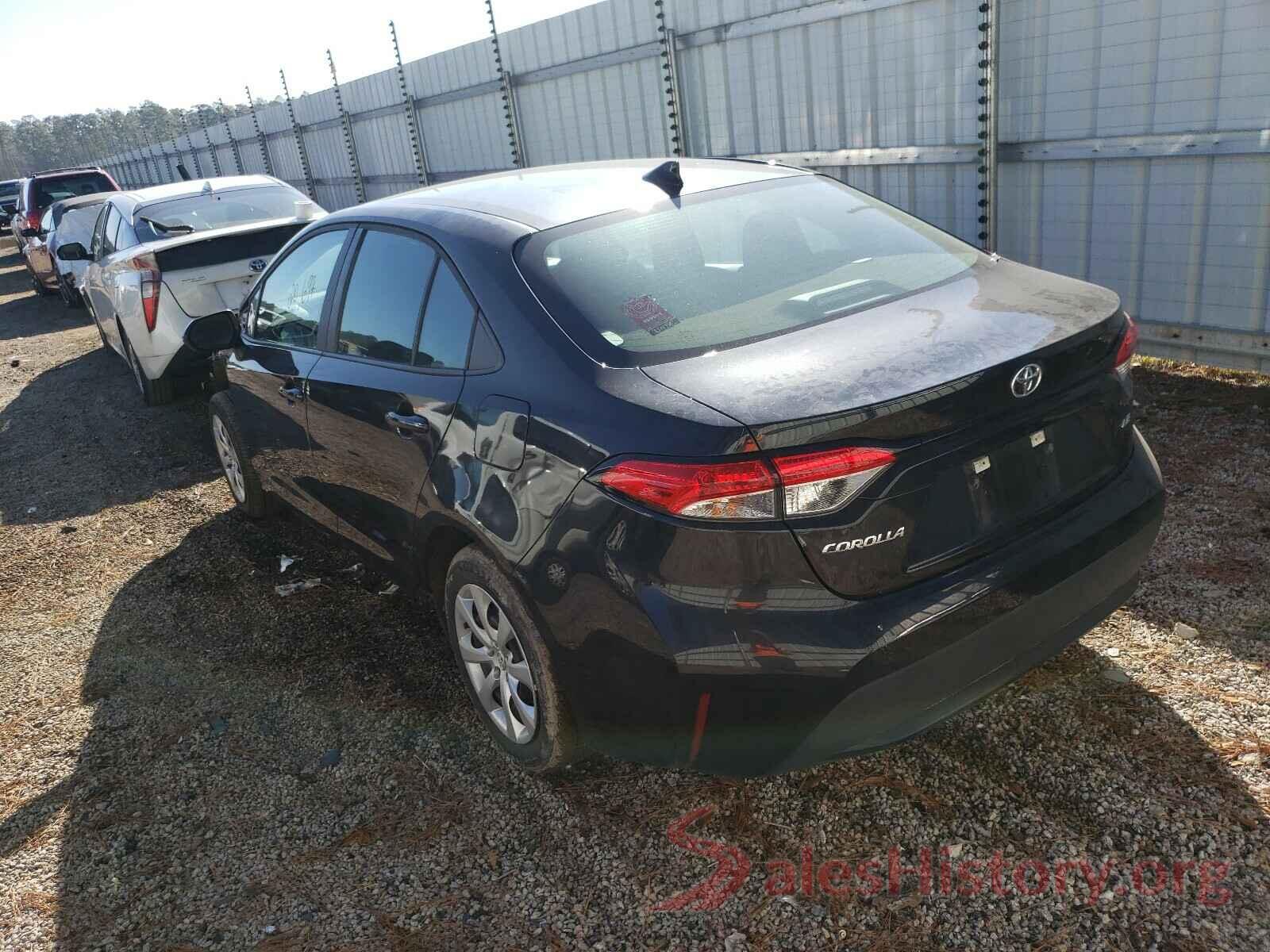 5YFEPRAE8LP077953 2020 TOYOTA COROLLA