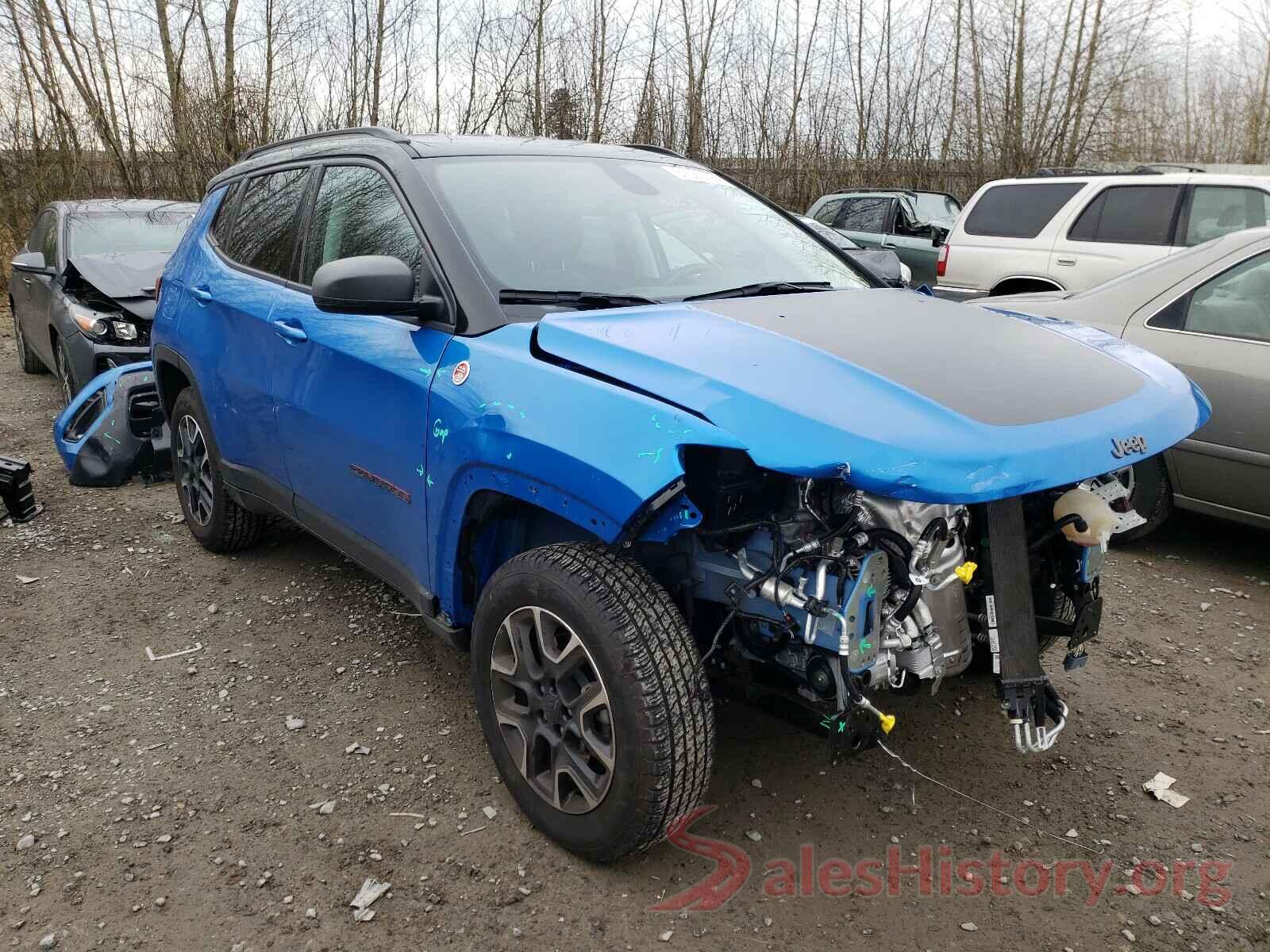 3C4NJDDB2LT161673 2020 JEEP COMPASS