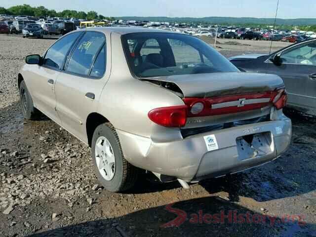 WDDHF8JB0GB230805 2003 CHEVROLET CAVALIER