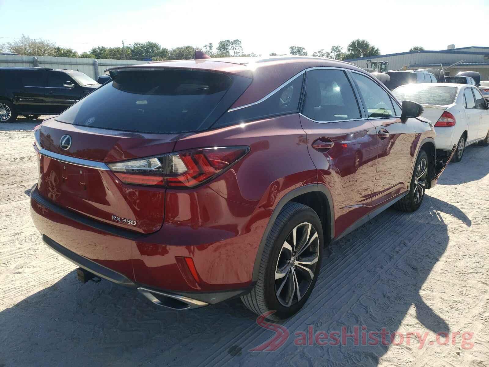 2T2ZZMCA7GC026826 2016 LEXUS RX350