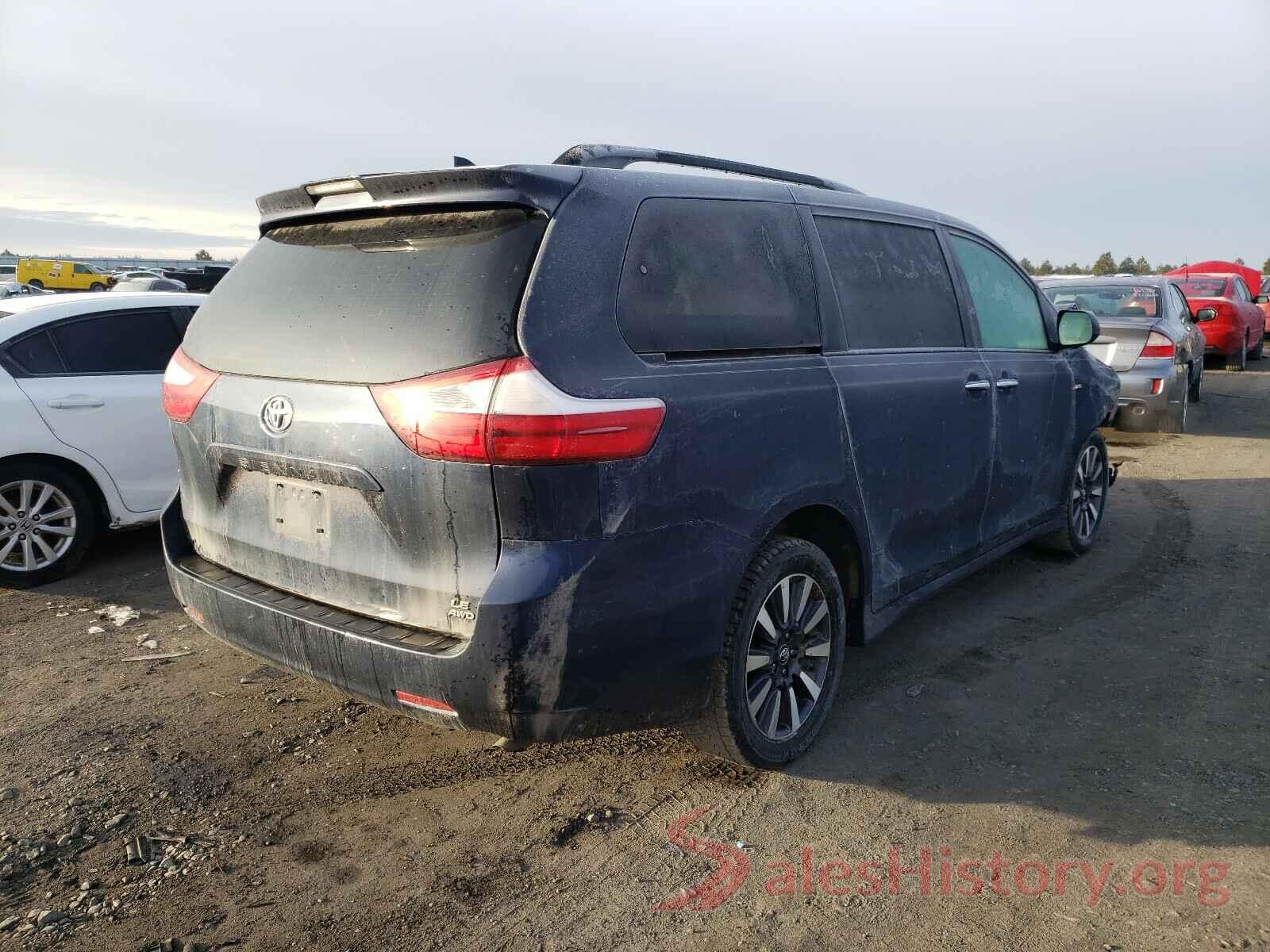 5TDJZ3DC1KS225933 2019 TOYOTA SIENNA