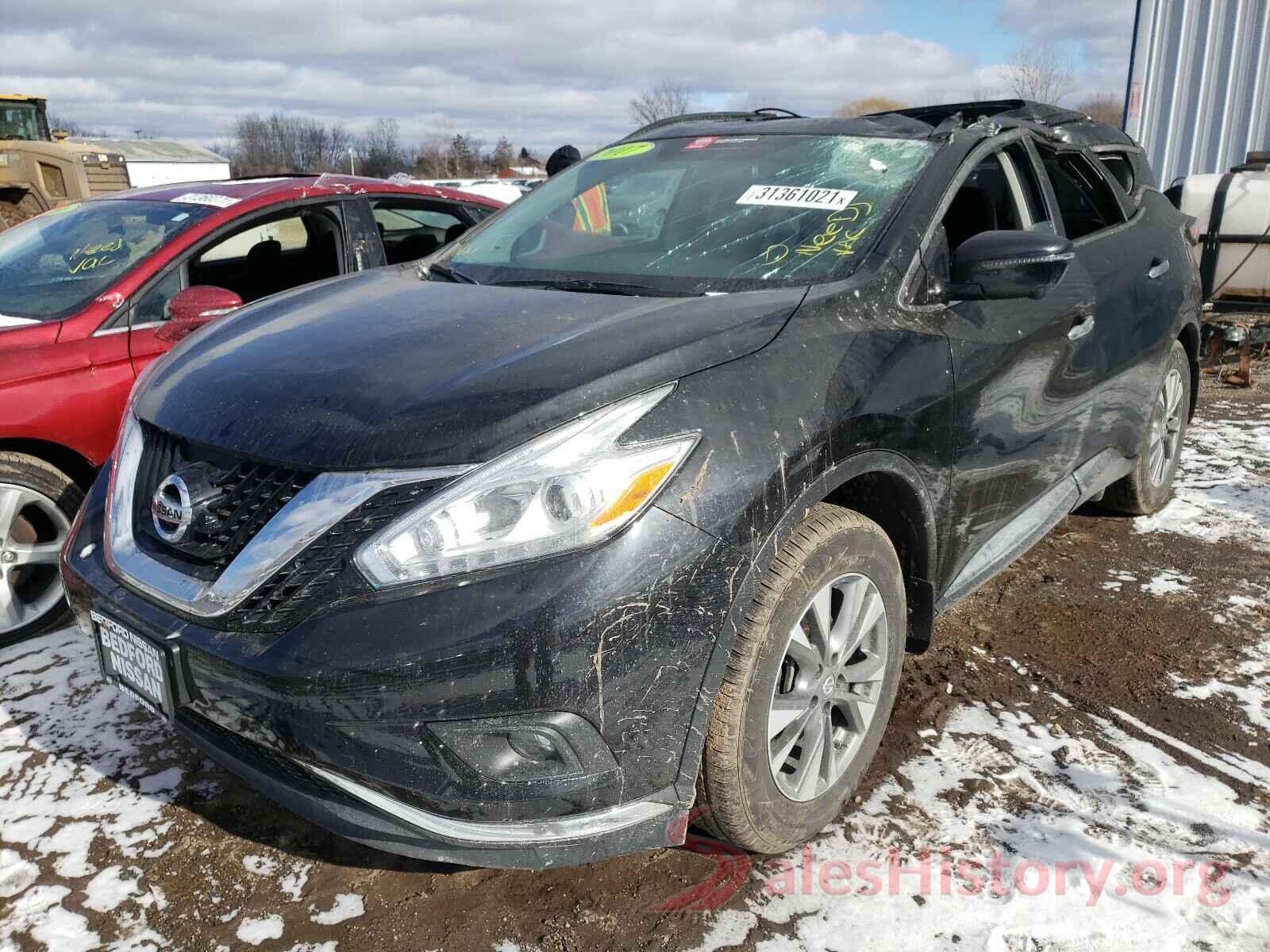 5N1AZ2MH8HN184104 2017 NISSAN MURANO