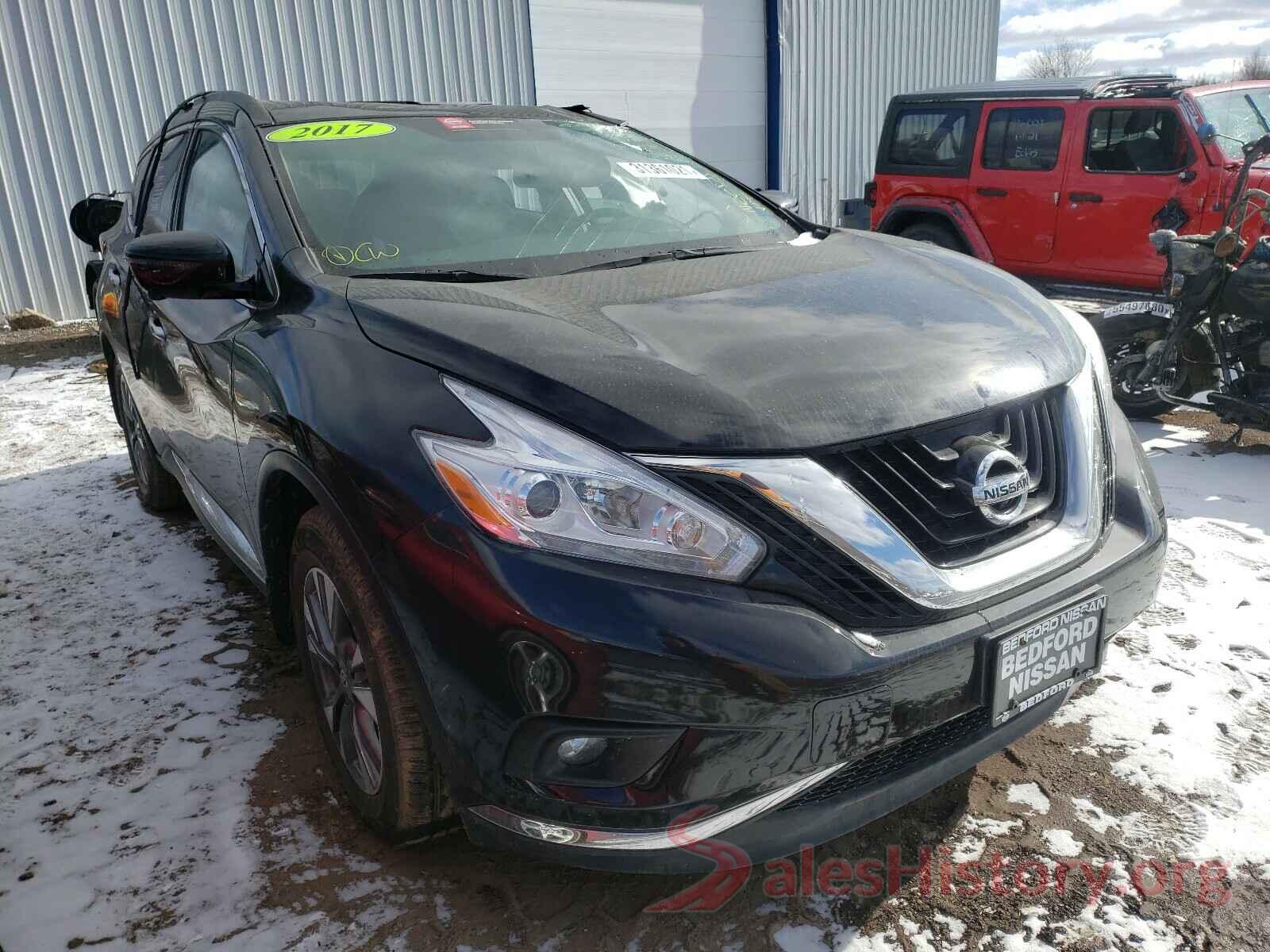 5N1AZ2MH8HN184104 2017 NISSAN MURANO