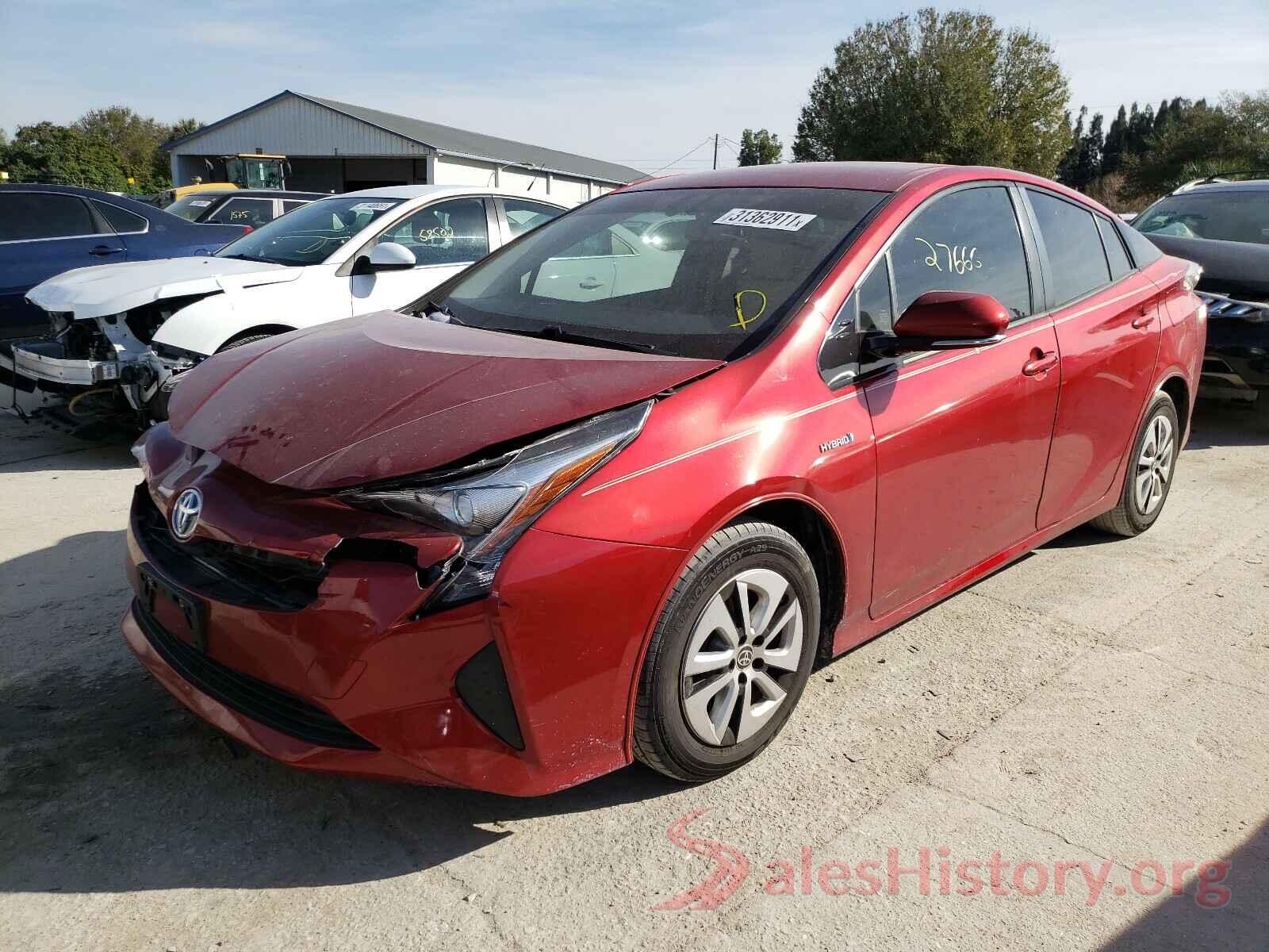 JTDKARFU2G3514686 2016 TOYOTA PRIUS