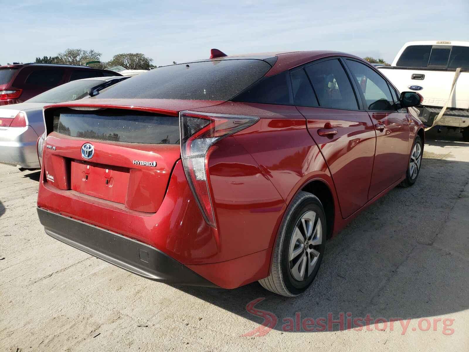 JTDKARFU2G3514686 2016 TOYOTA PRIUS