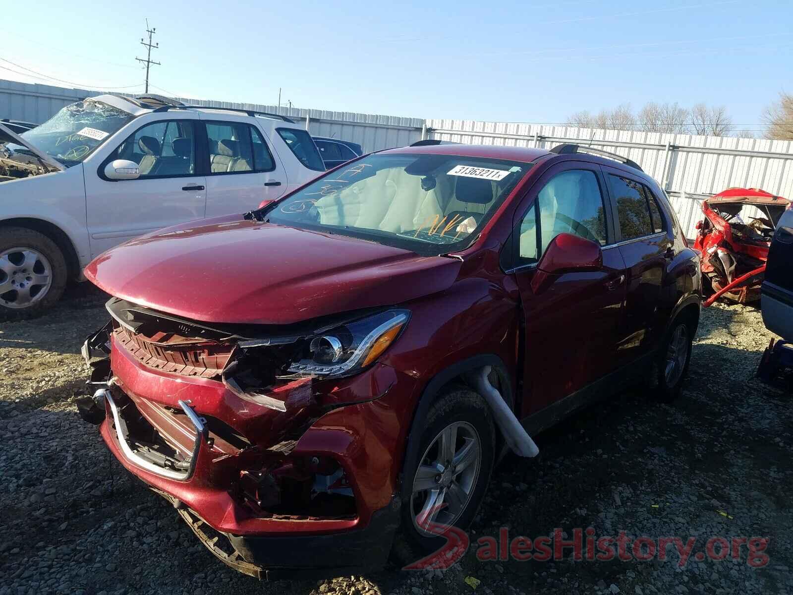 3GNCJLSB2JL211352 2018 CHEVROLET TRAX