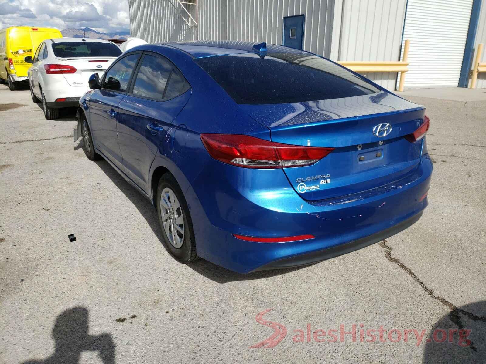 5NPD74LFXHH090826 2017 HYUNDAI ELANTRA