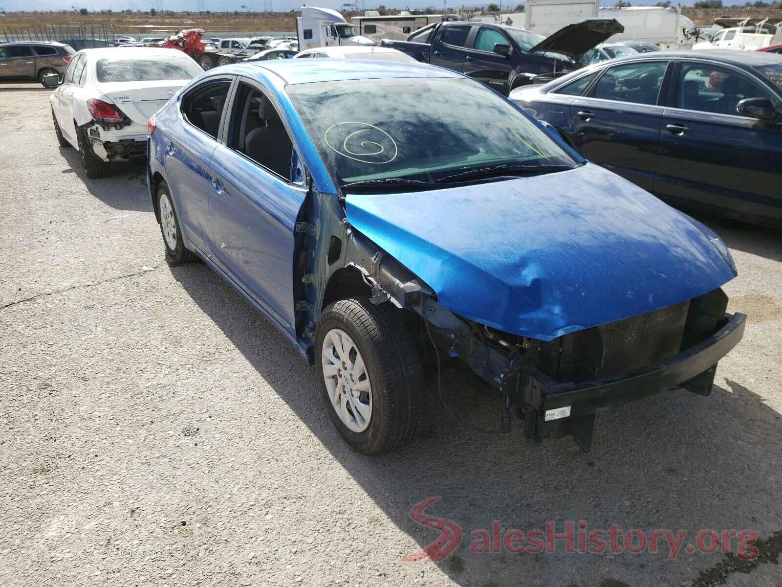 5NPD74LFXHH090826 2017 HYUNDAI ELANTRA