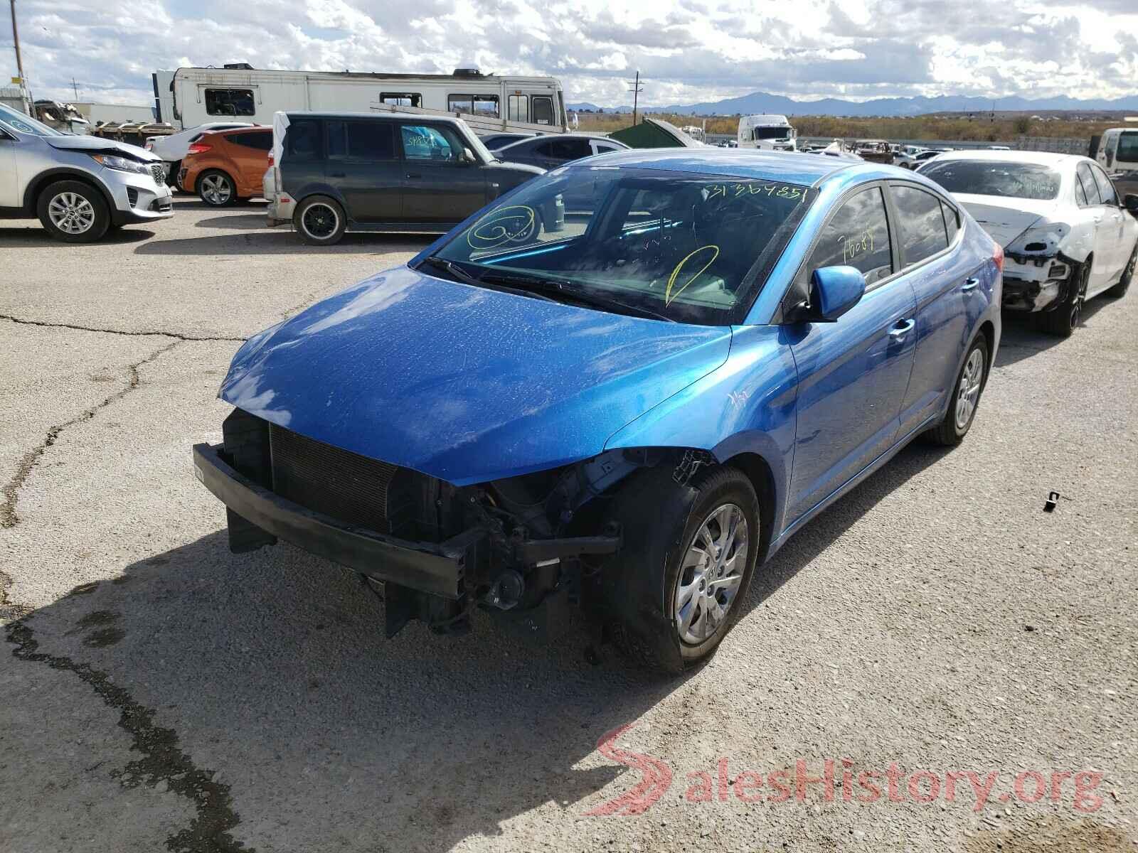 5NPD74LFXHH090826 2017 HYUNDAI ELANTRA