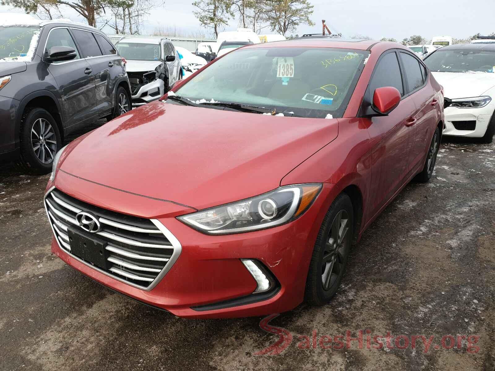 5NPD84LF4HH135398 2017 HYUNDAI ELANTRA