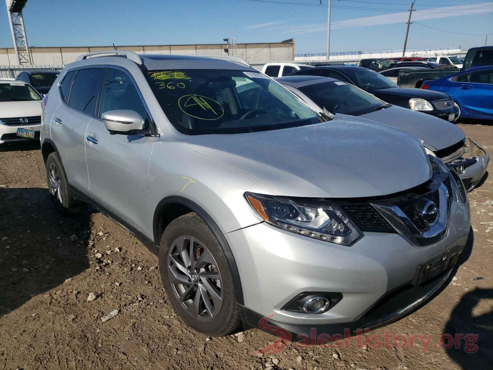 5N1AT2MV2GC861486 2016 NISSAN ROGUE