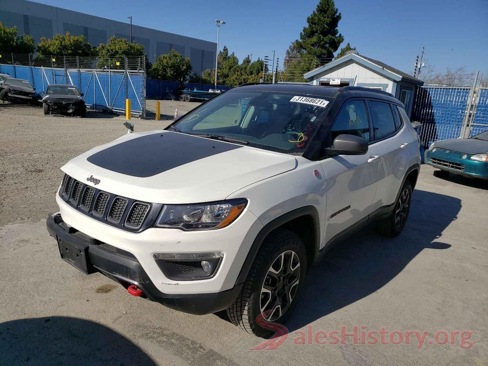 3C4NJDDB3LT195234 2020 JEEP COMPASS