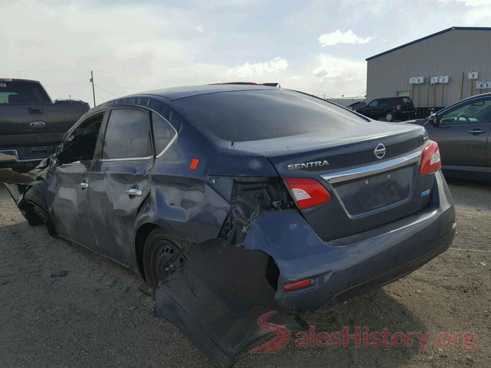 4T3M6RFV4MU030143 2013 NISSAN SENTRA