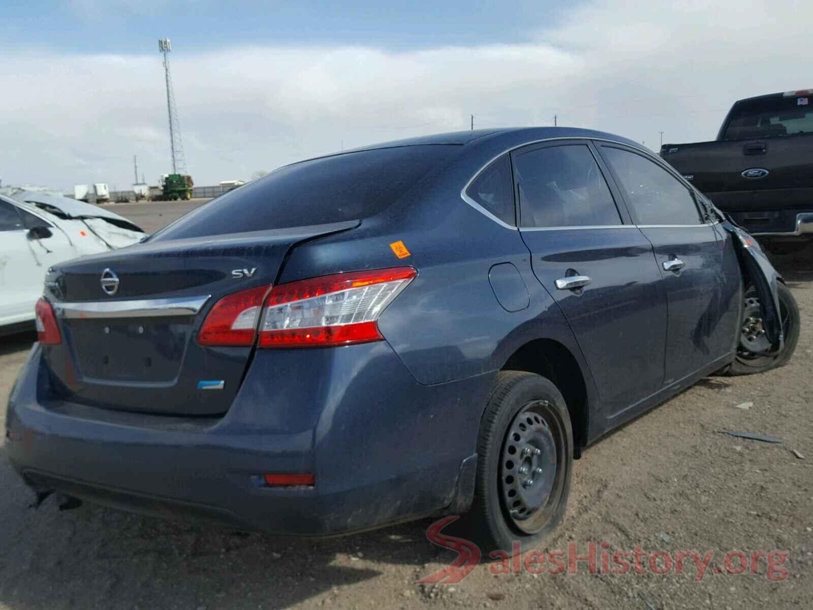 4T3M6RFV4MU030143 2013 NISSAN SENTRA