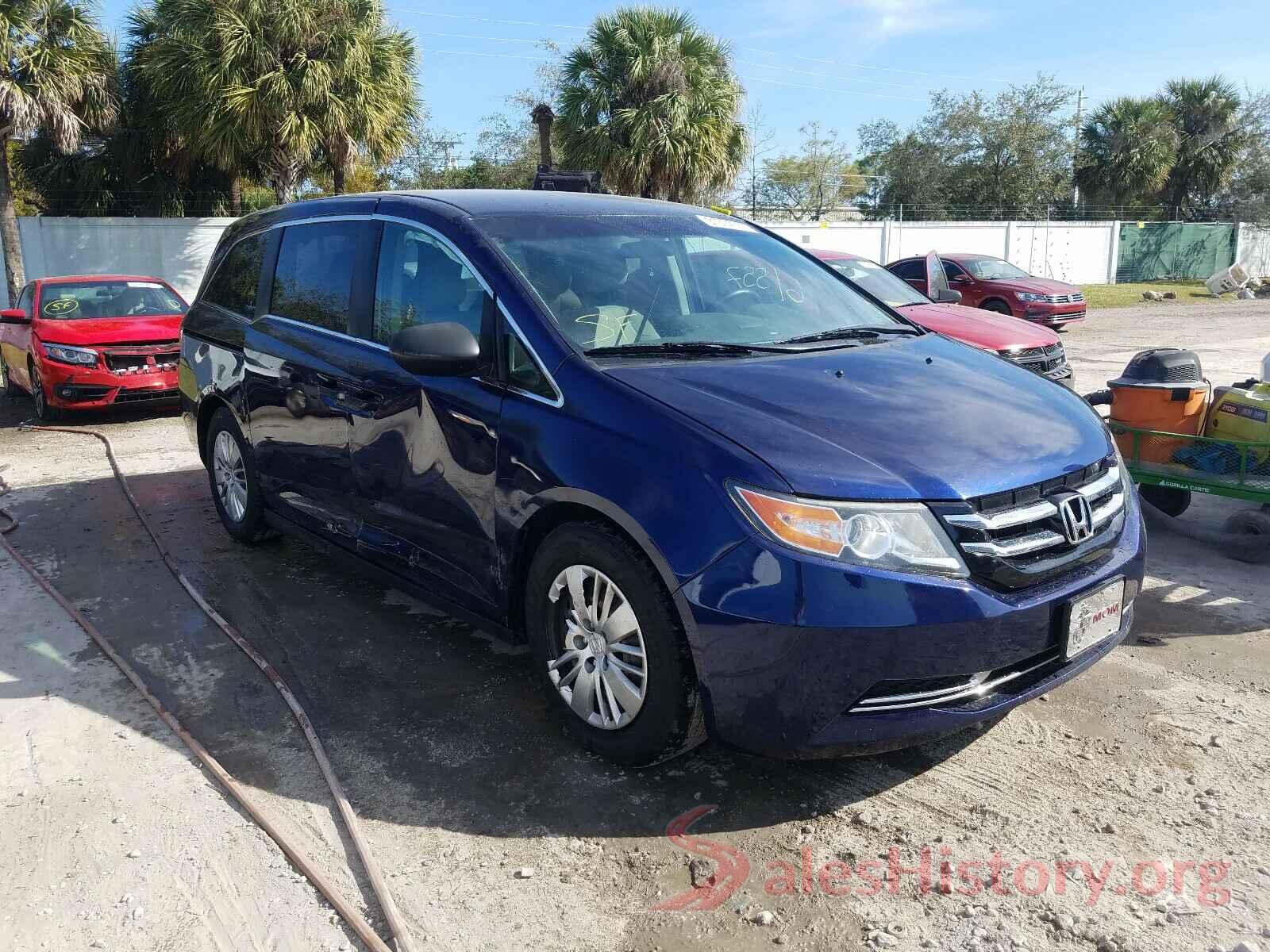 5FNRL5H20GB001906 2016 HONDA ODYSSEY