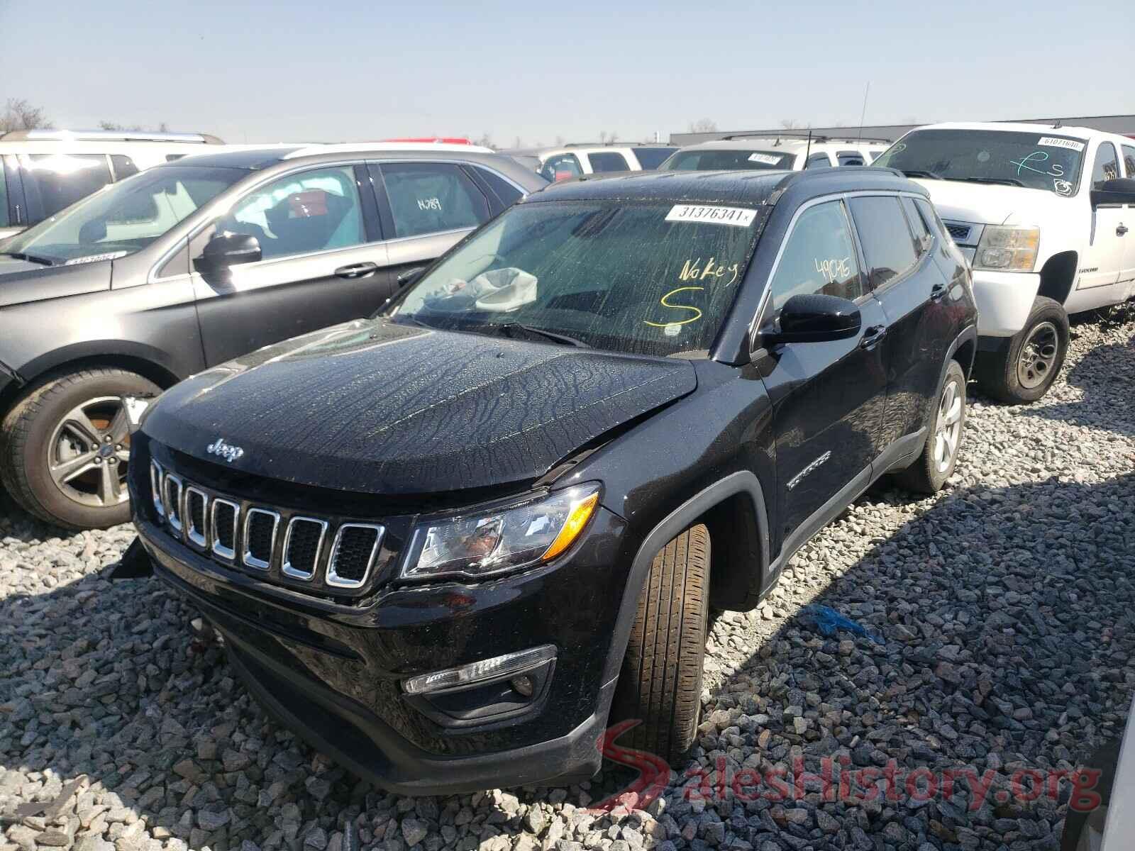 3N1AB7AP0JY242087 2017 JEEP COMPASS