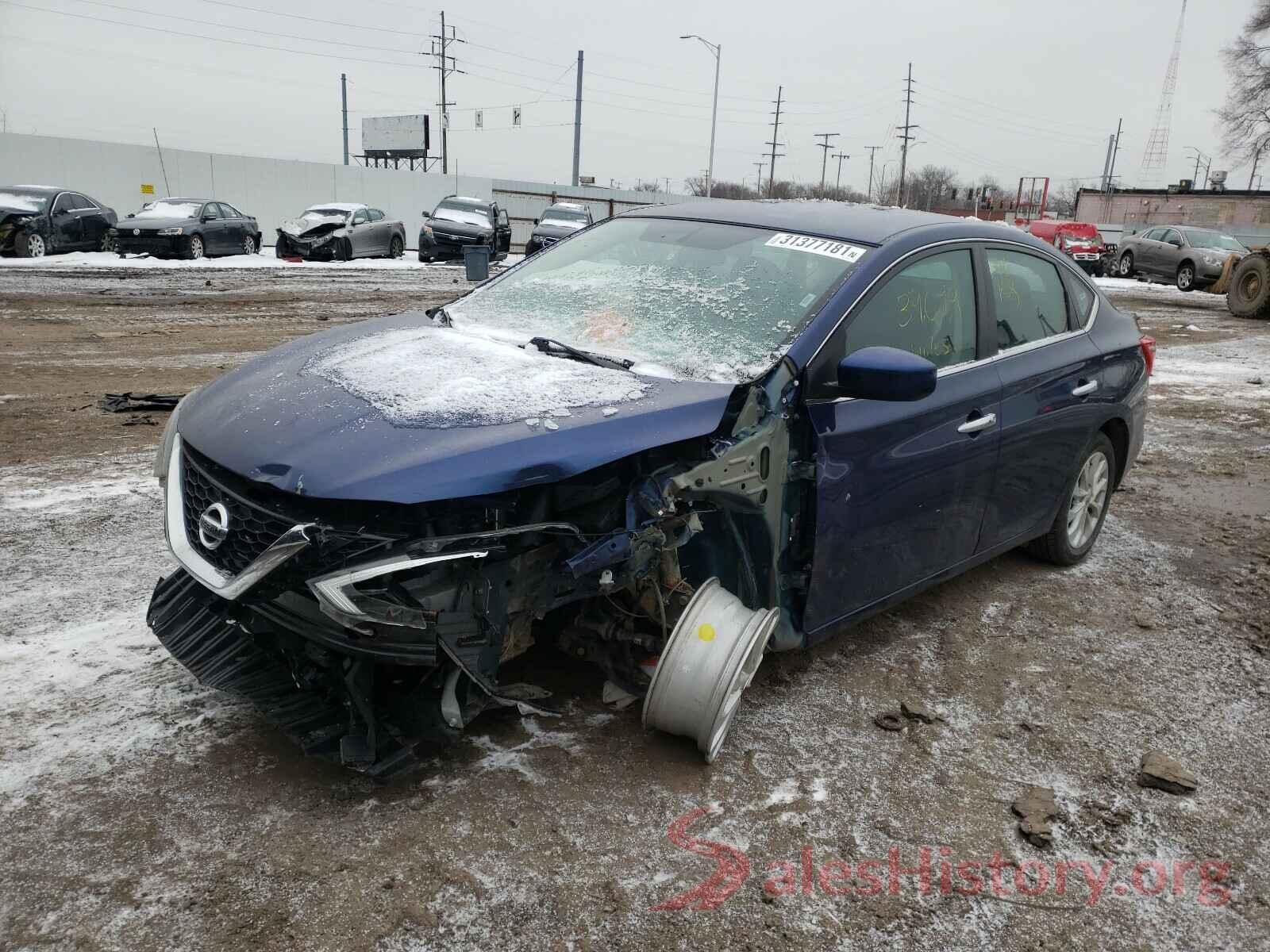 3N1AB7AP7KY321841 2019 NISSAN SENTRA