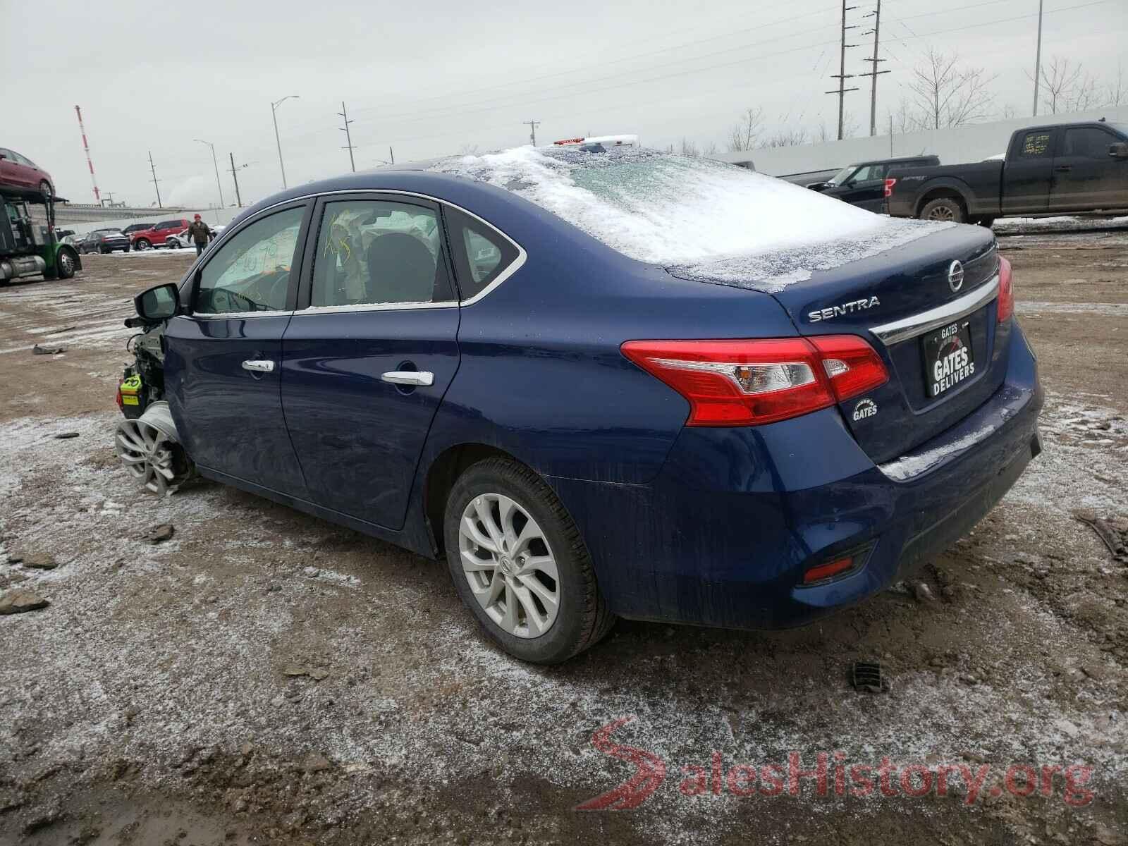 3N1AB7AP7KY321841 2019 NISSAN SENTRA