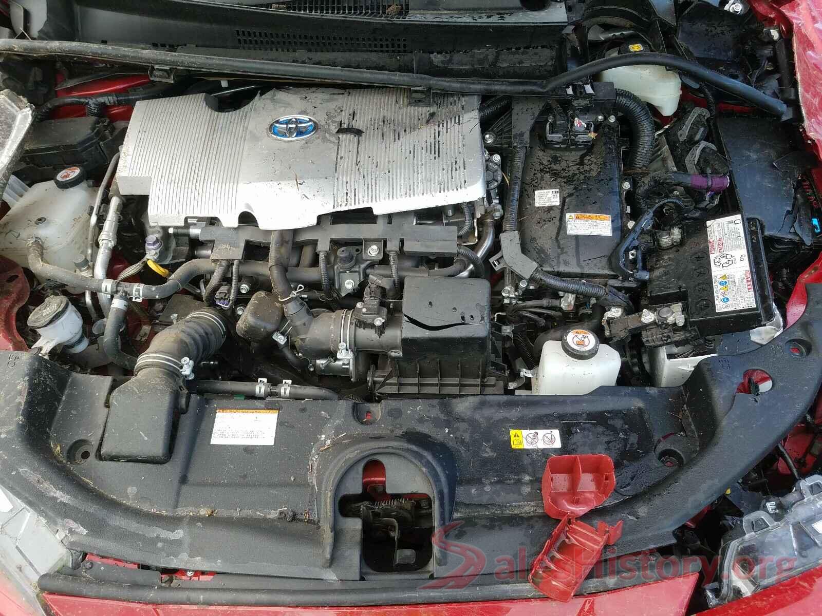 JTDKARFU7K3081729 2019 TOYOTA PRIUS