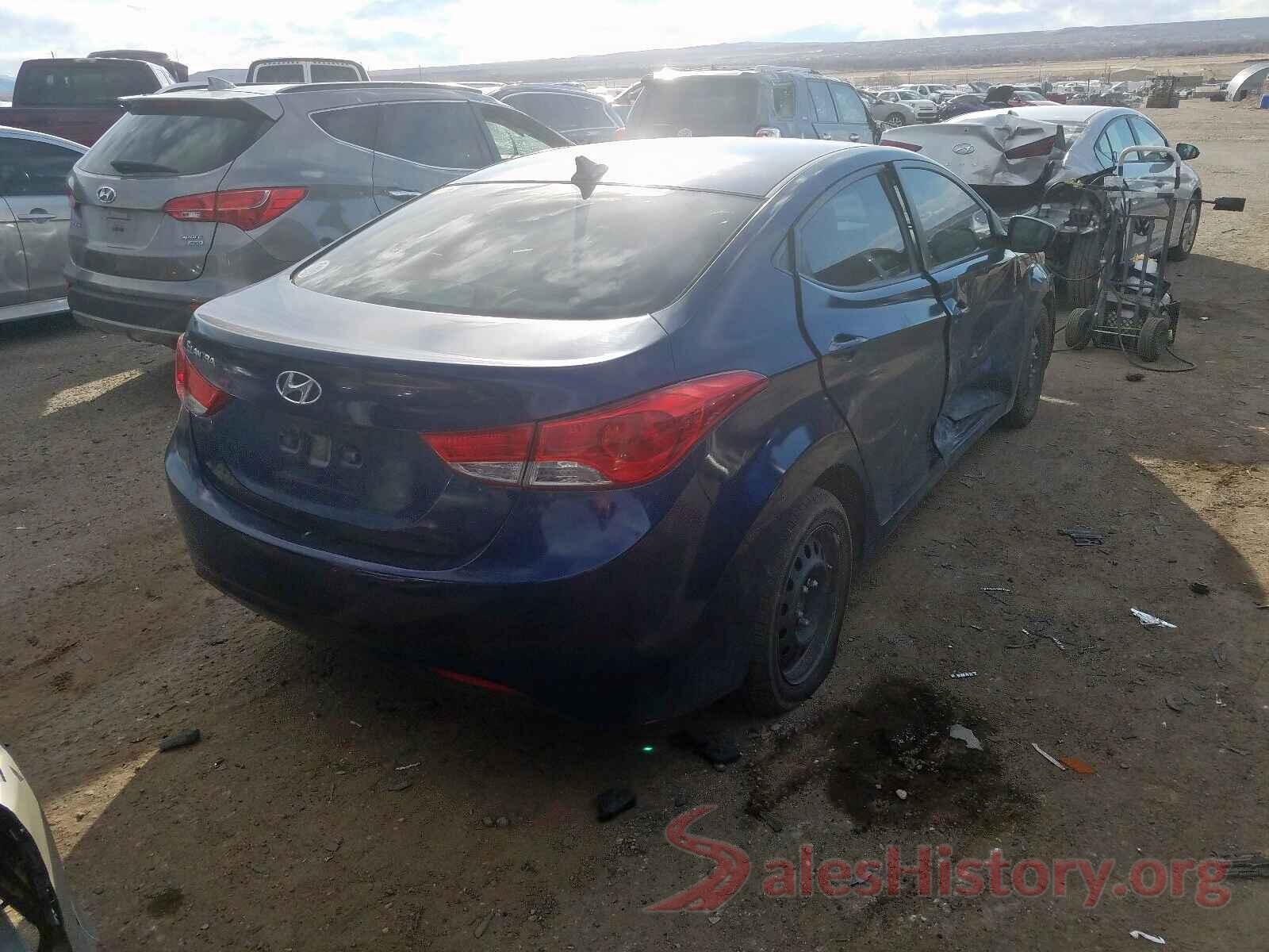 JM1DKBB73G0122959 2011 HYUNDAI ELANTRA