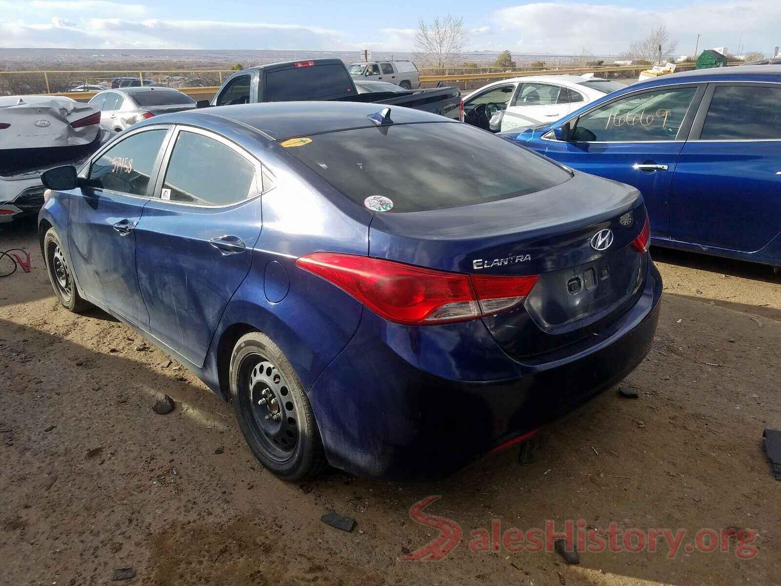 JM1DKBB73G0122959 2011 HYUNDAI ELANTRA