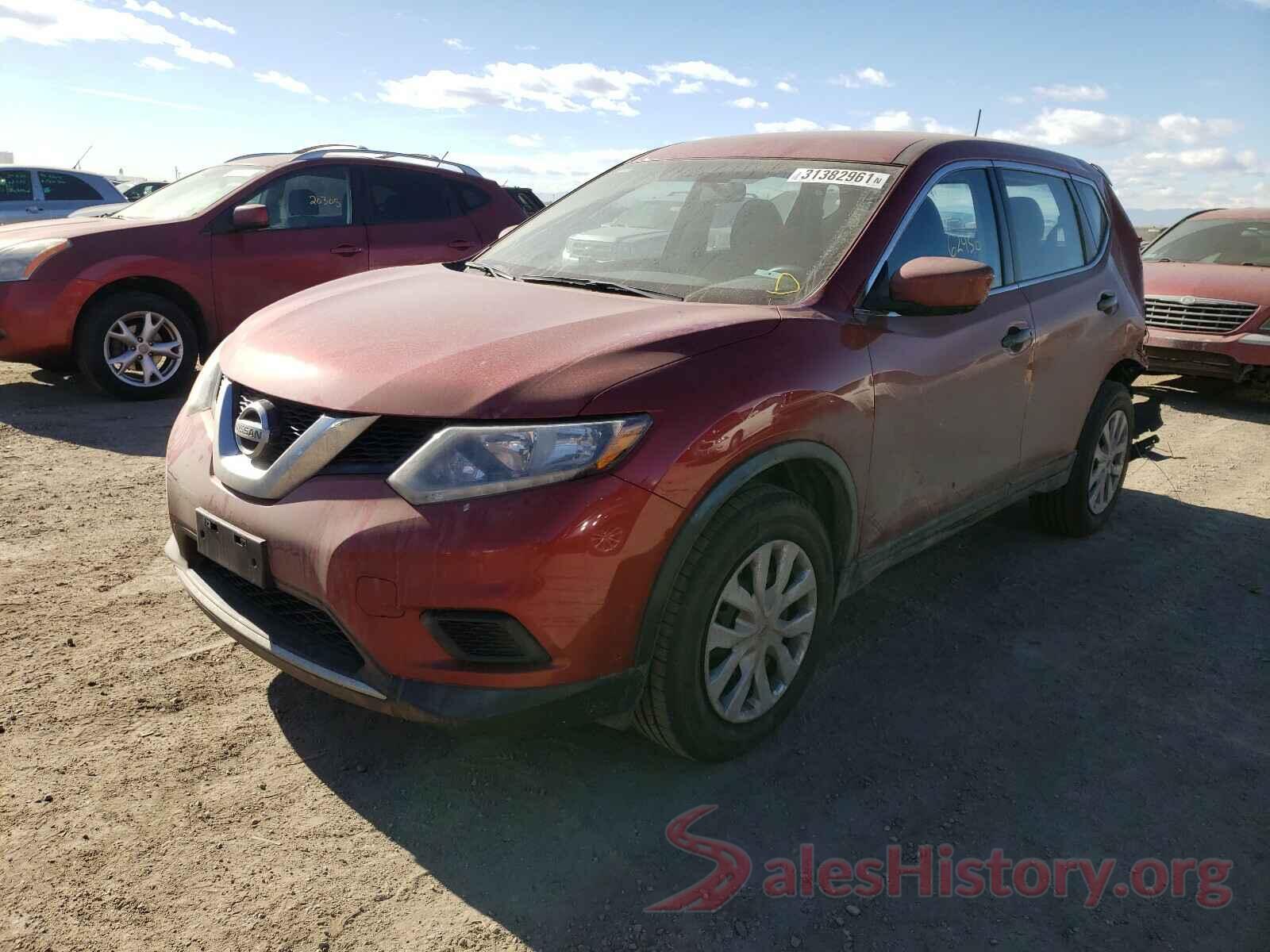 KNMAT2MV2GP606592 2016 NISSAN ROGUE