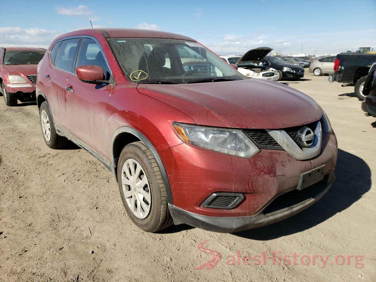 KNMAT2MV2GP606592 2016 NISSAN ROGUE