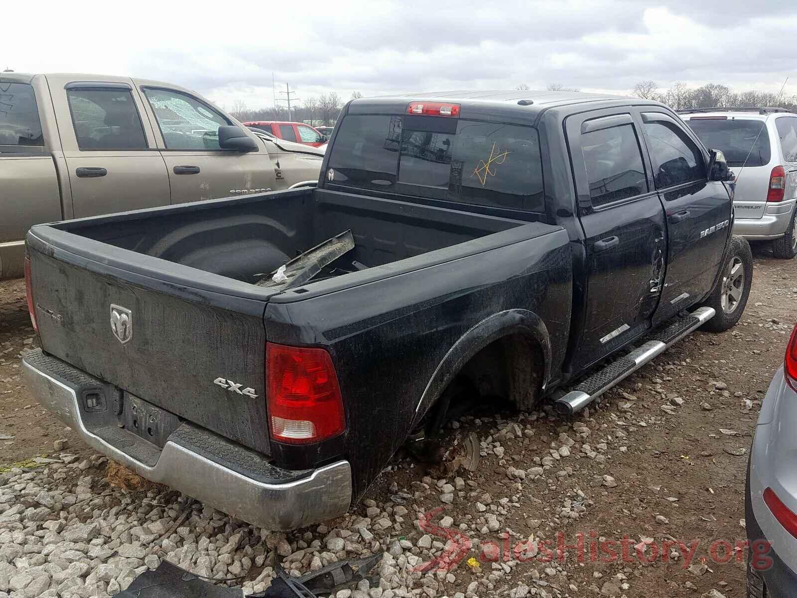 SHHFK7H28JU403129 2012 DODGE RAM 1500