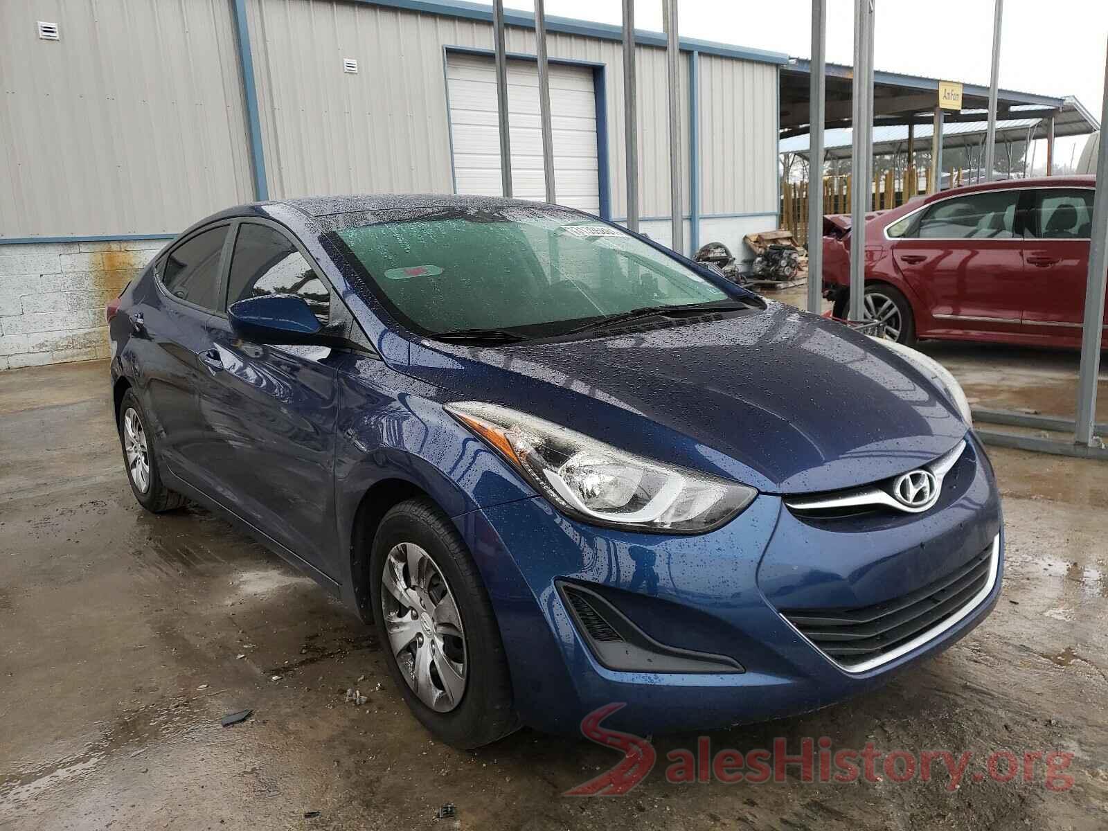 5NPDH4AE3GH720840 2016 HYUNDAI ELANTRA